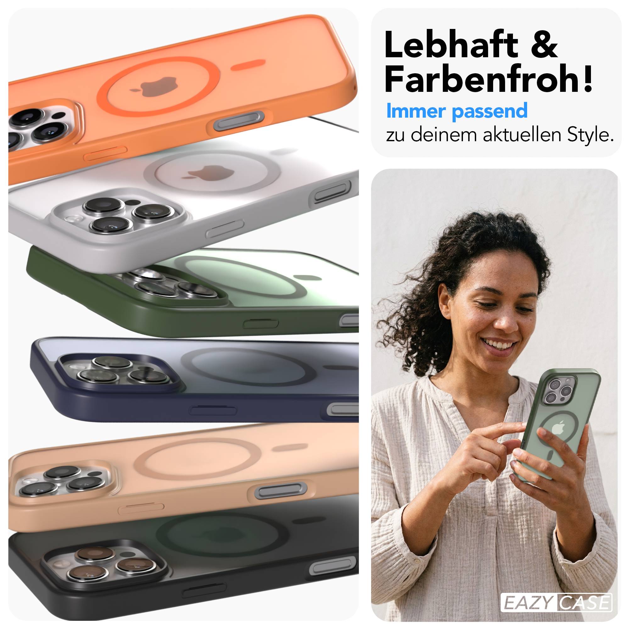 iPhone 16 Pro Max Bumper Hülle mit MagSafe von EAZY CASE