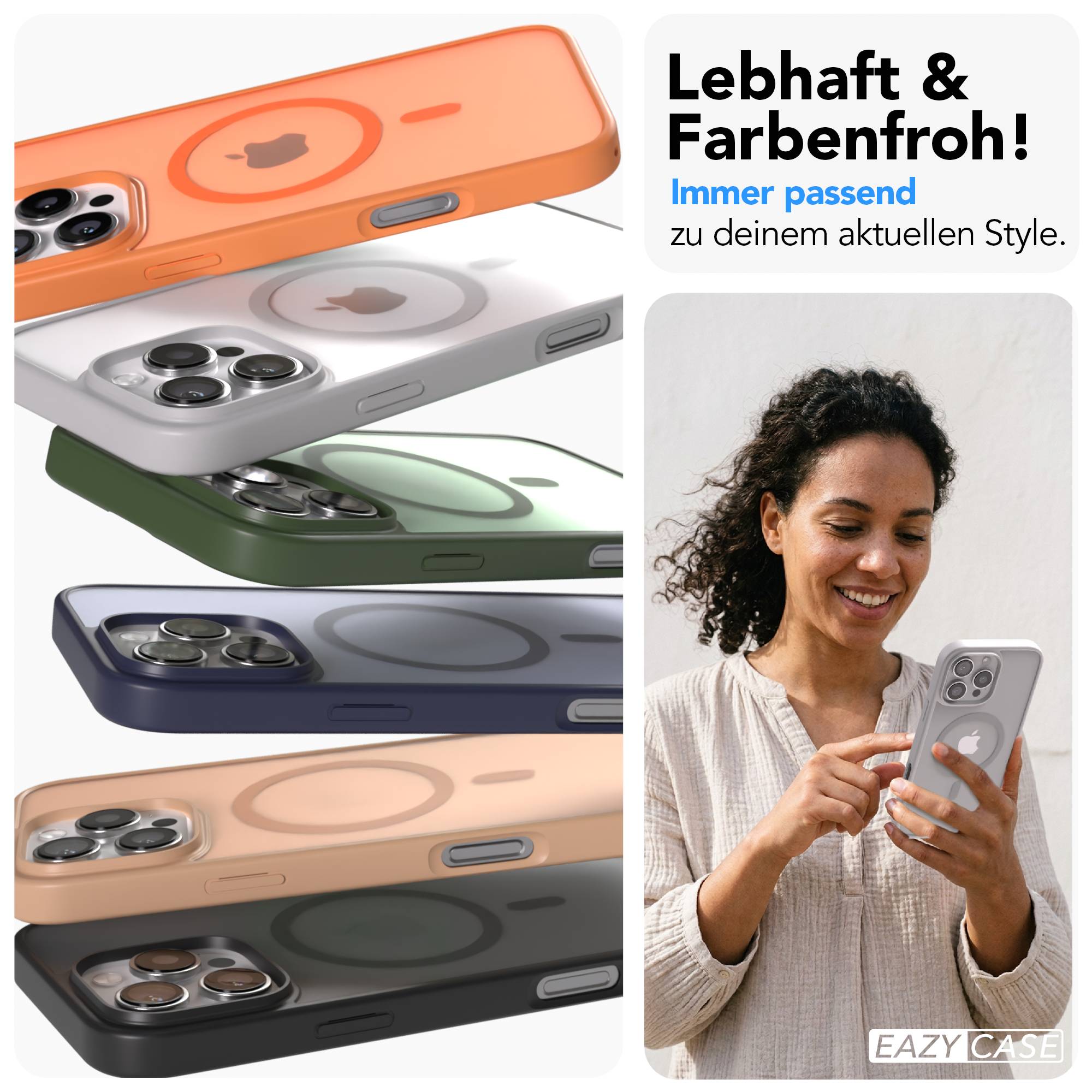 iPhone 16 Pro Max Bumper Hülle mit MagSafe von EAZY CASE