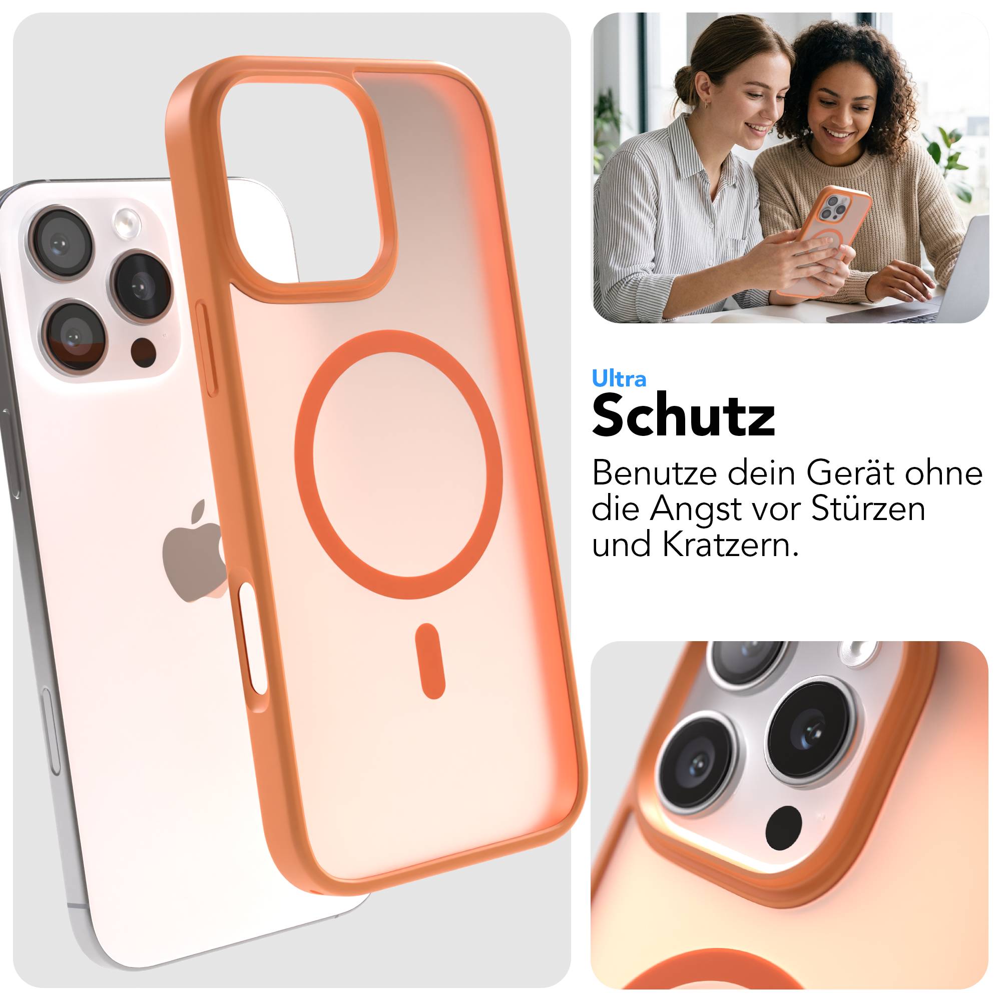 iPhone 16 Pro Max Bumper Hülle mit MagSafe von EAZY CASE
