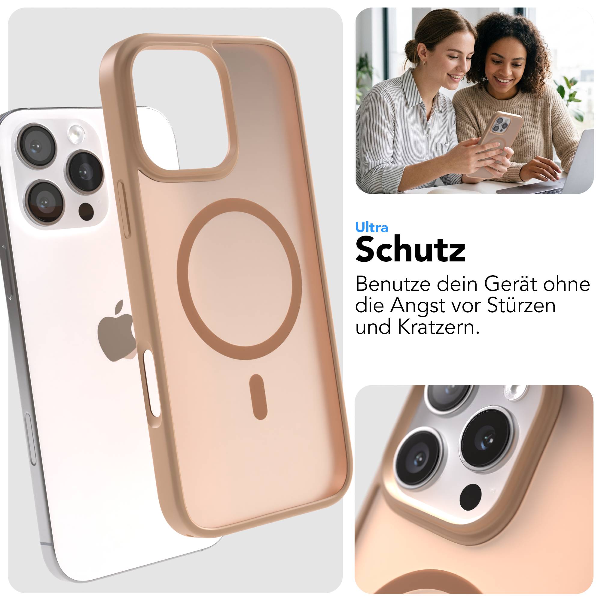 iPhone 16 Pro Max Bumper Hülle mit MagSafe von EAZY CASE