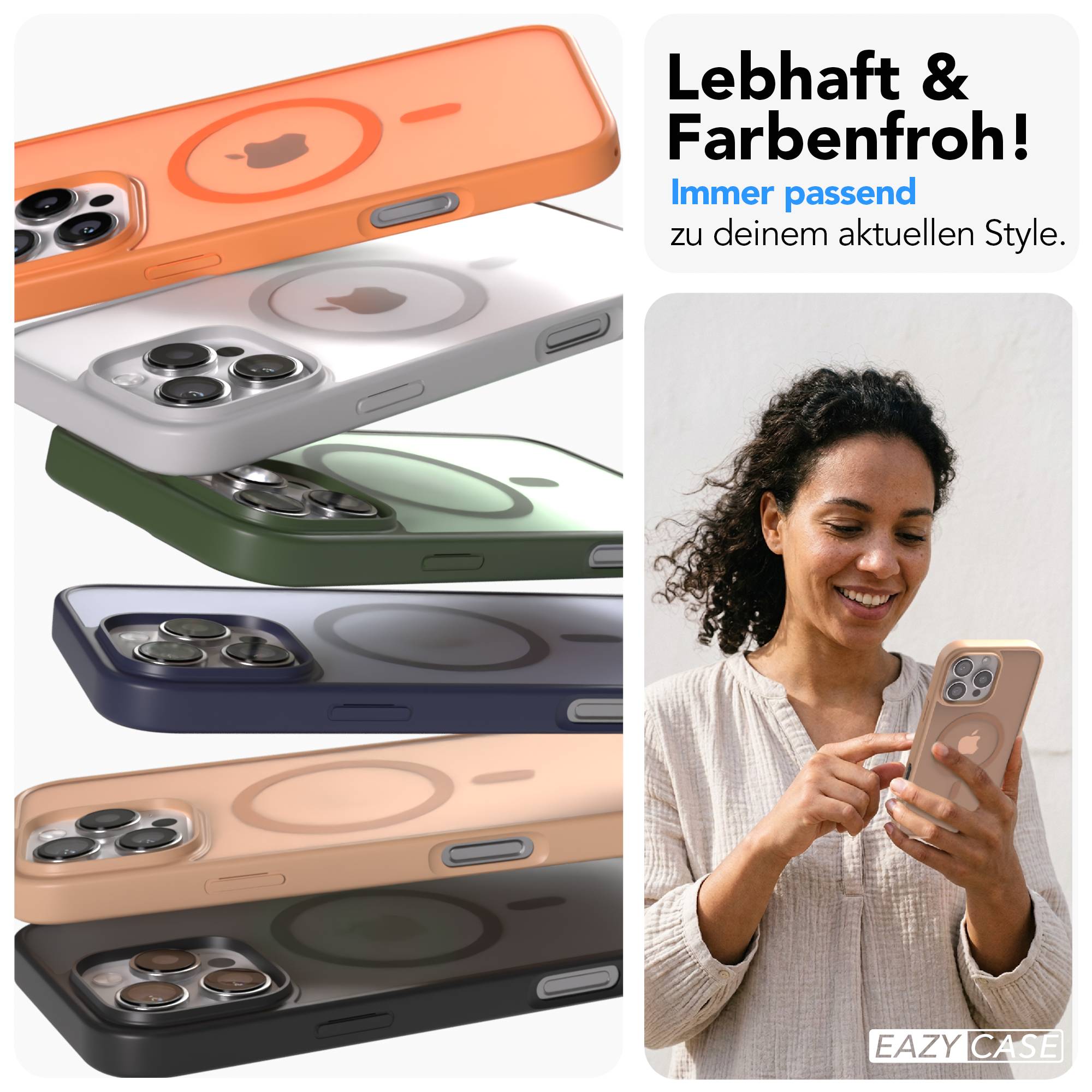 iPhone 16 Pro Max Bumper Hülle mit MagSafe von EAZY CASE