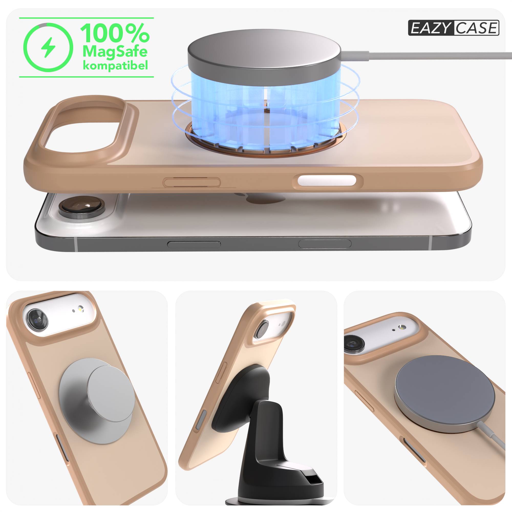 iPhone Air Bumper Hülle mit drehbarem Ring MagSafe Funktion