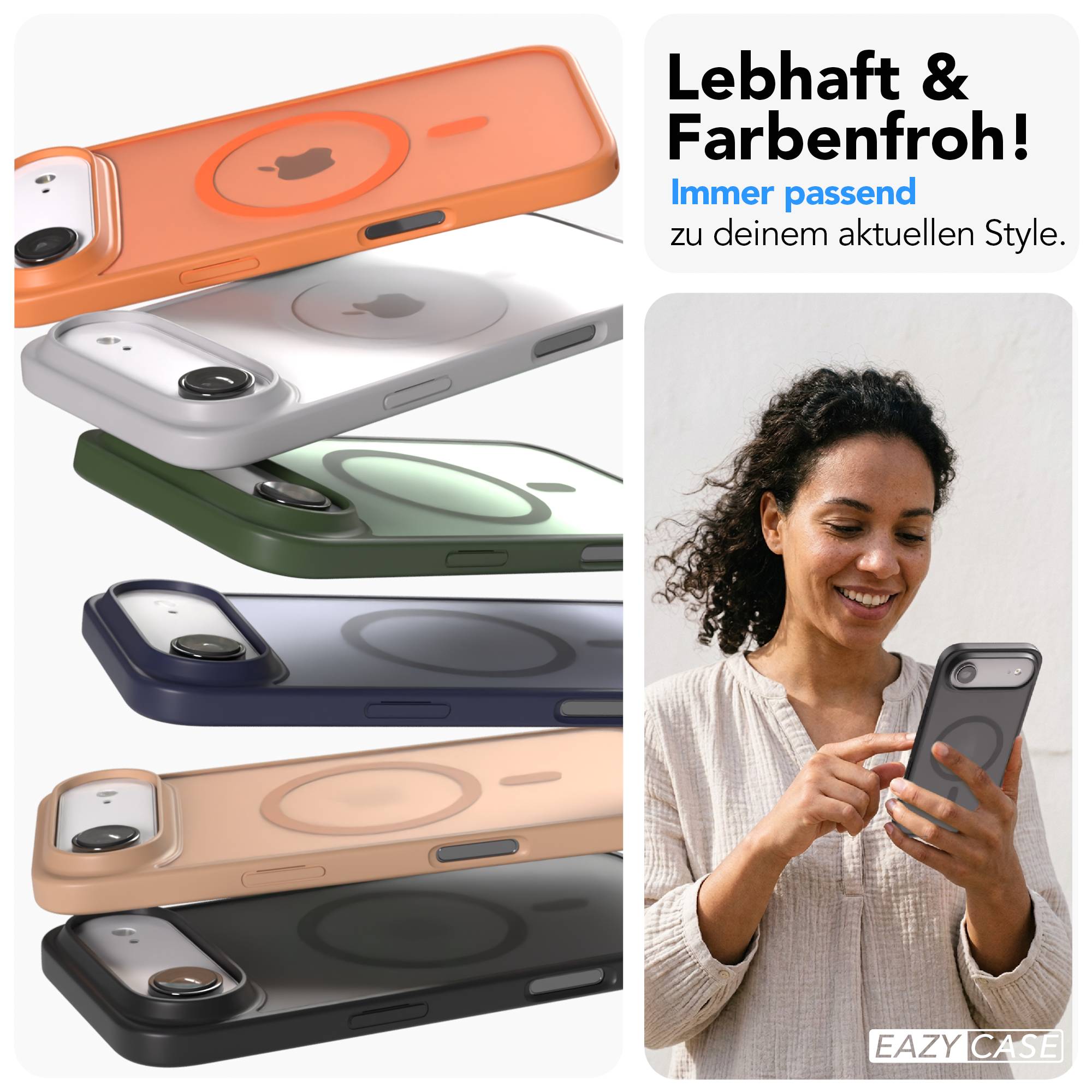 Apple iPhone Air Bumper Hülle mit MagSafe Magnetring EAZY CASE