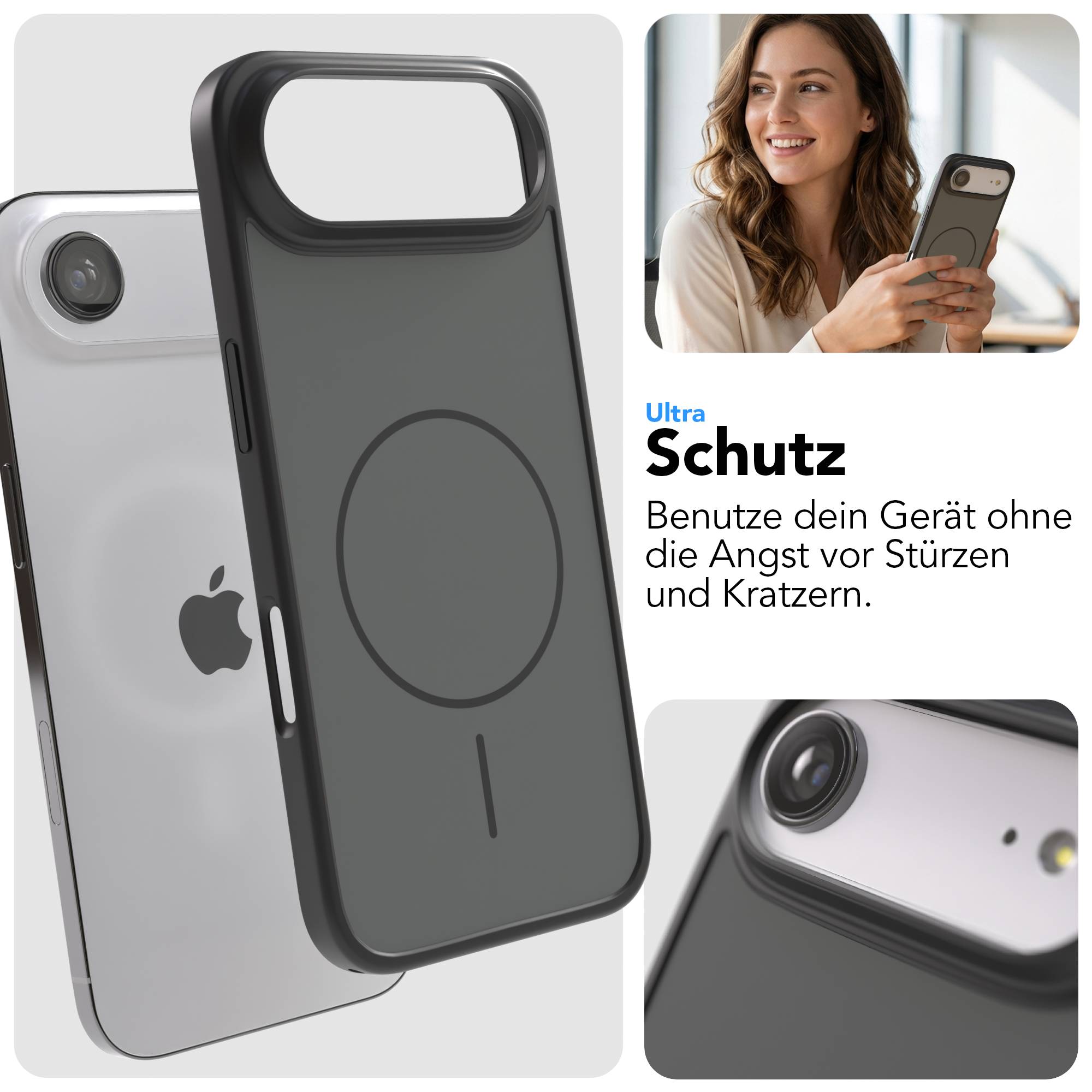 iPhone Air Bumper Hülle mit MagSafe Outdoor Case von EAZY CASE