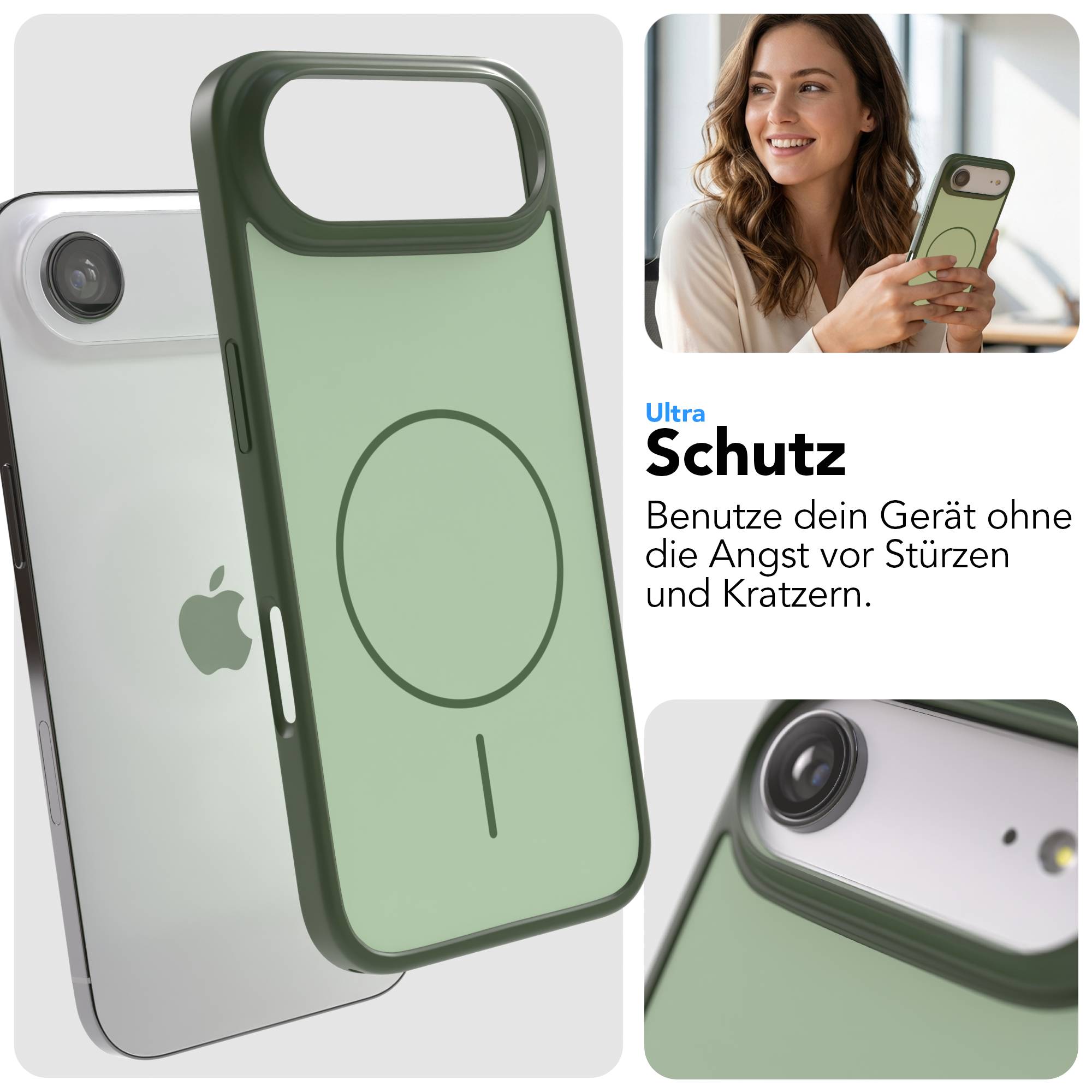 iPhone Air Bumper Hülle mit MagSafe Outdoor Case von EAZY CASE
