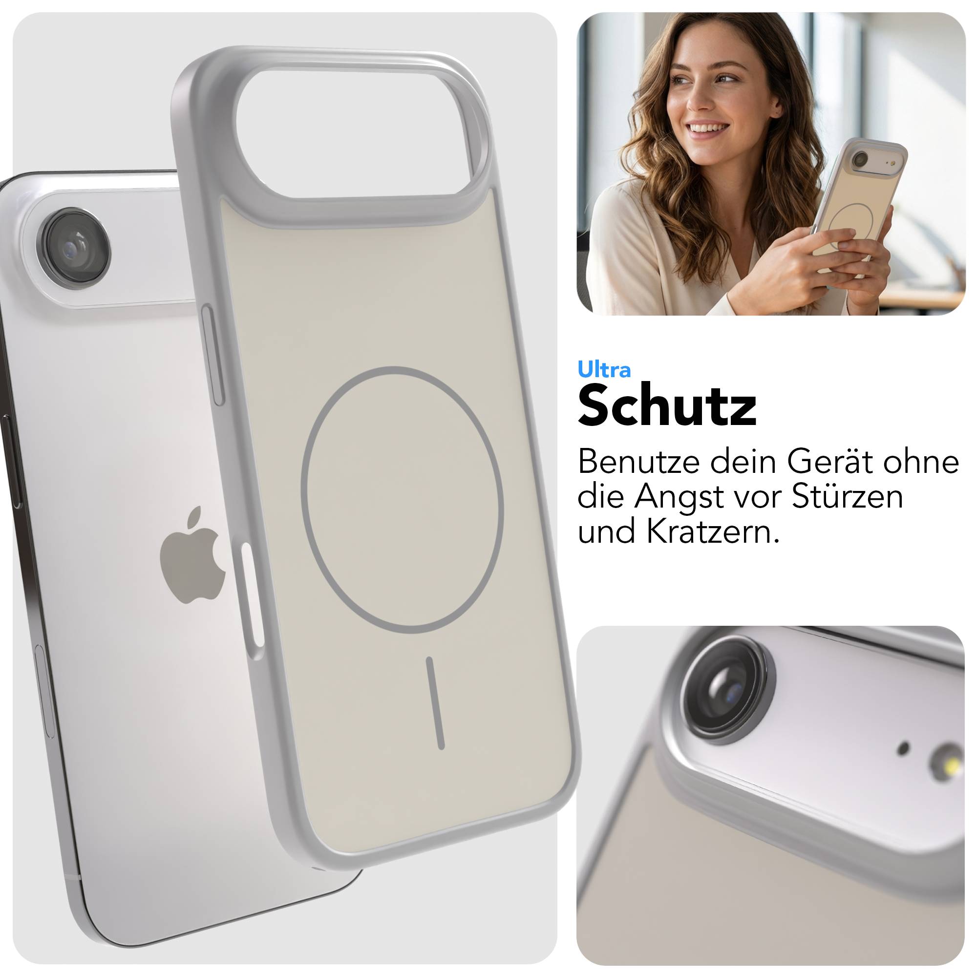 iPhone Air Bumper Hülle mit MagSafe Outdoor Case von EAZY CASE
