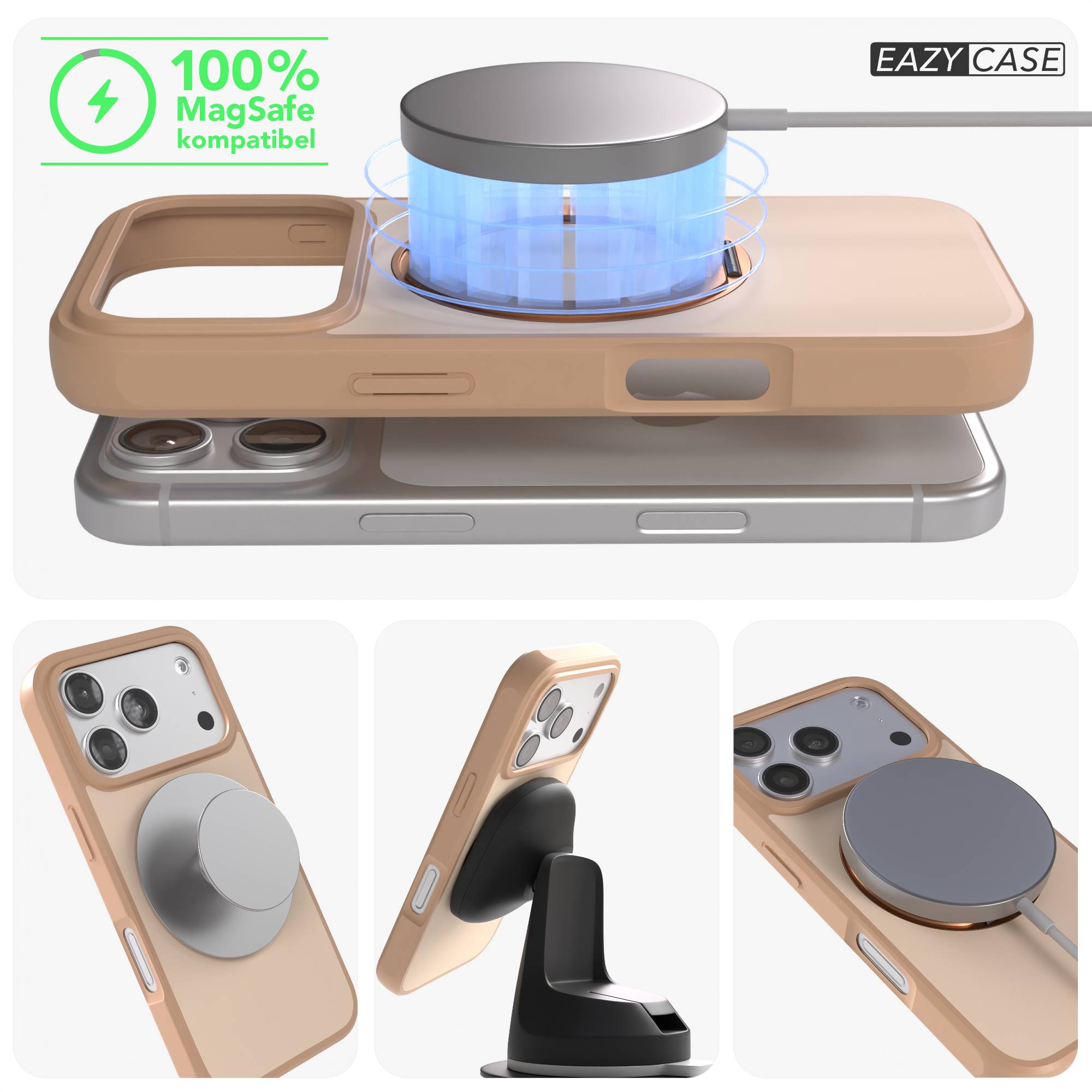 iPhone 17 Pro Outdoor Hülle + drehbarer Ring mit MagSafe