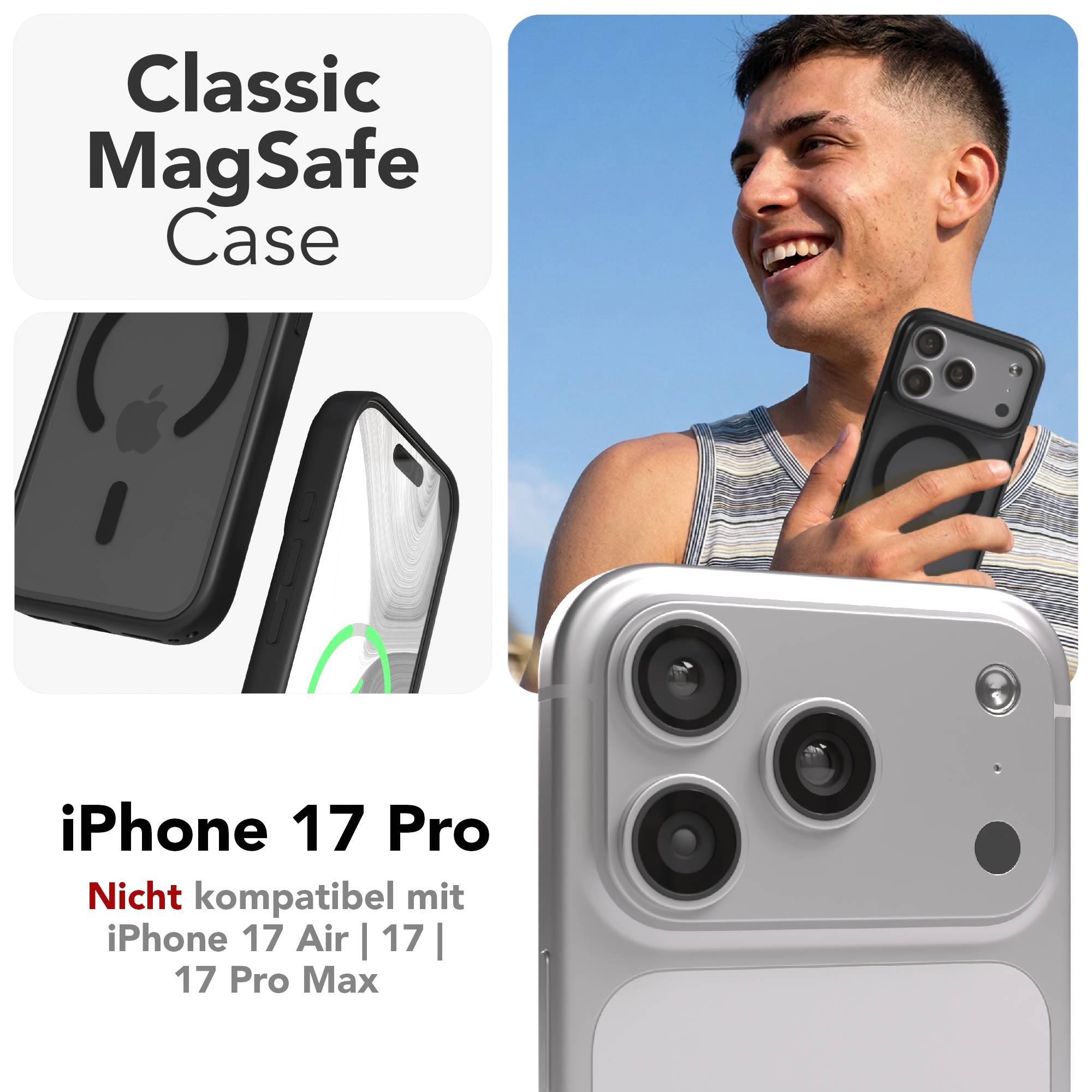 iPhone 17 Pro Outdoor Hülle mit MagSafe