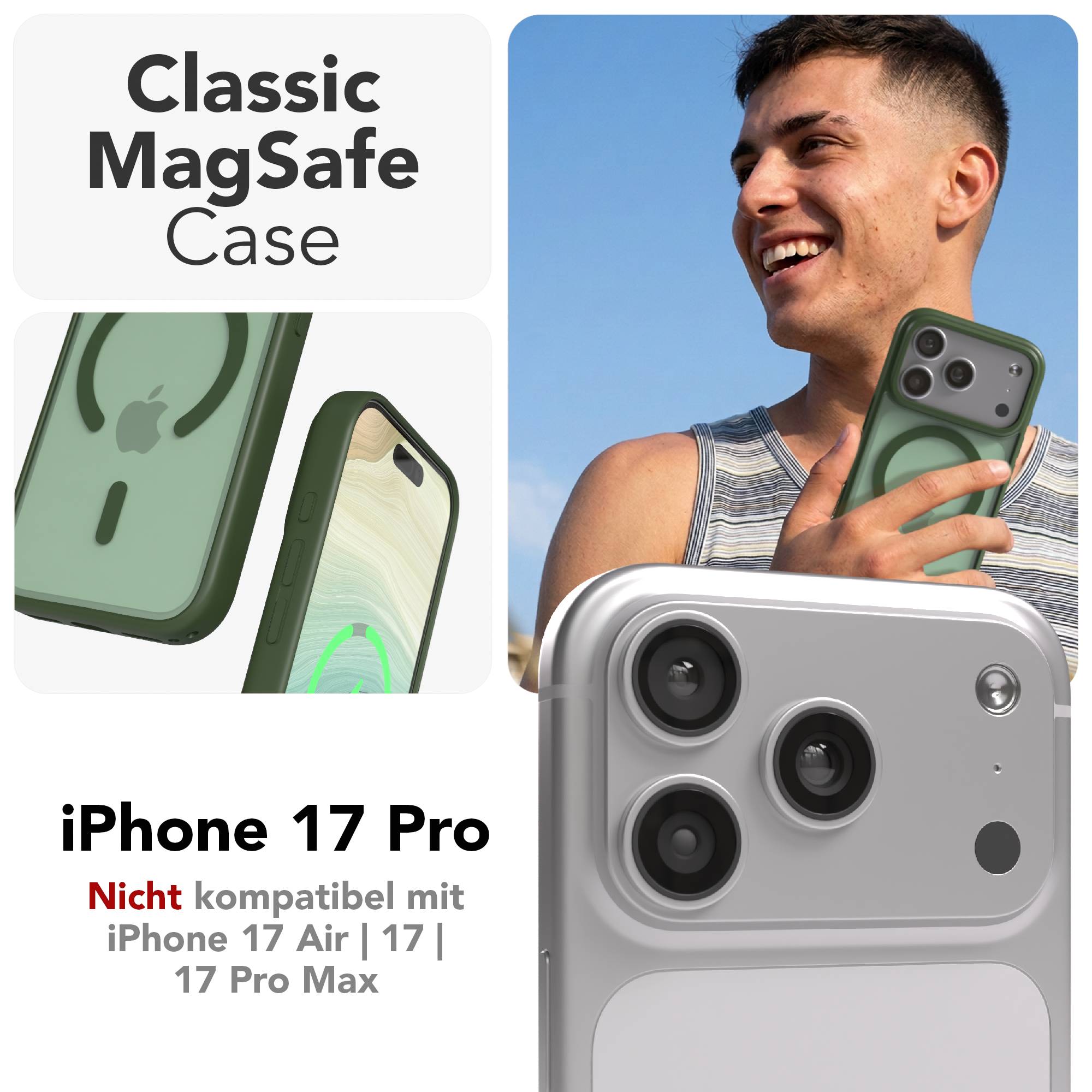 iPhone 17 Pro Outdoor Hülle mit MagSafe