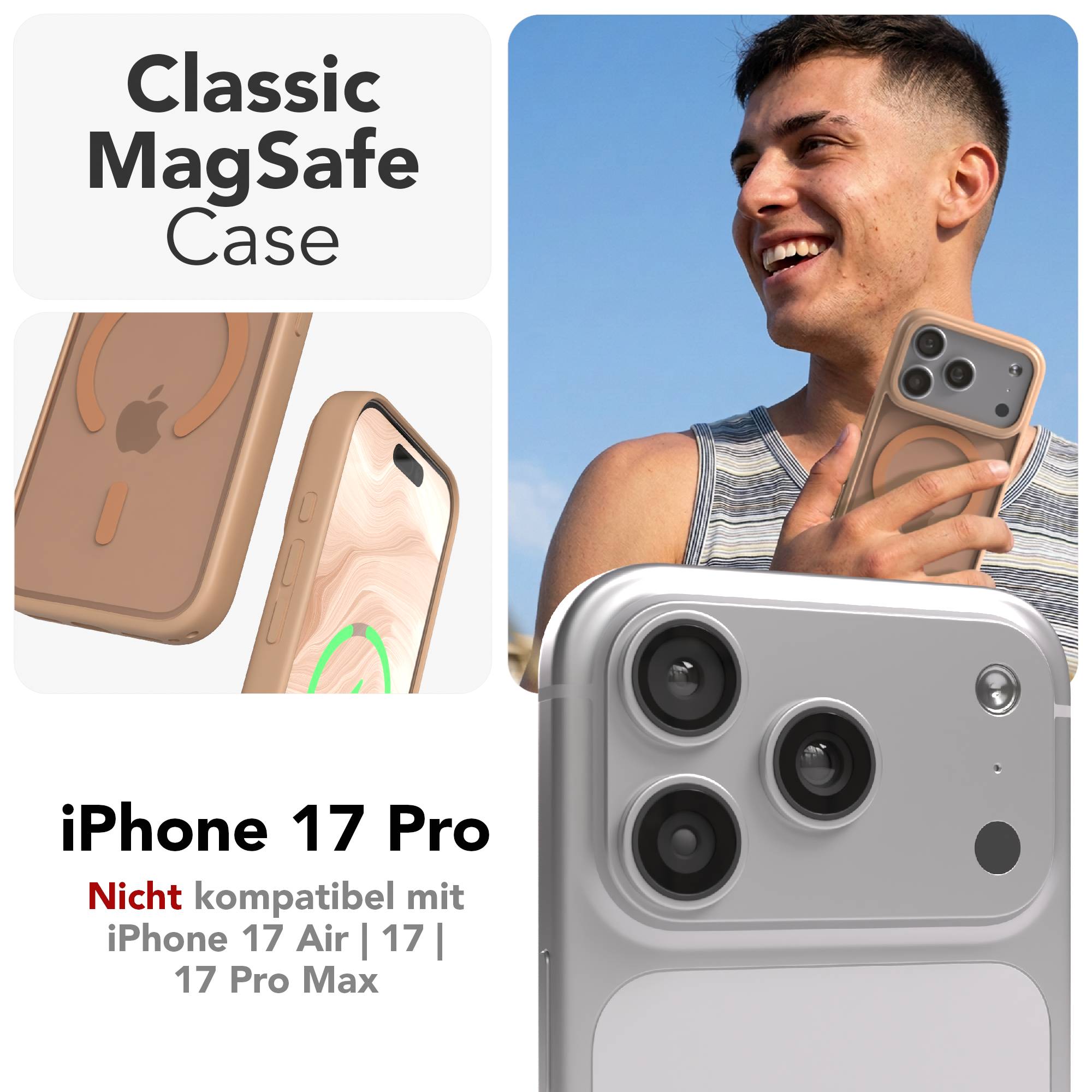iPhone 17 Pro Outdoor Hülle mit MagSafe