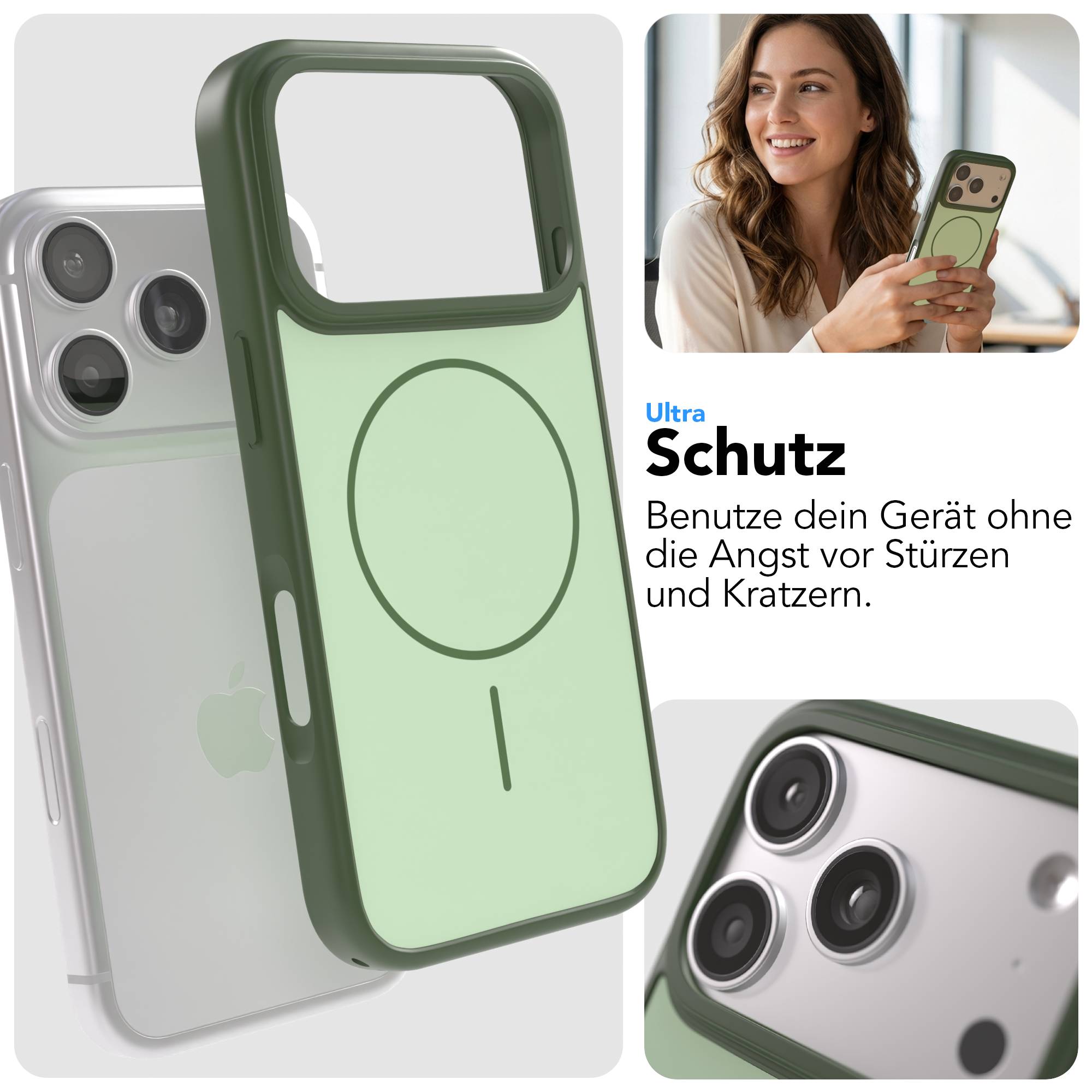 iPhone 17 Pro Outdoor Hülle mit minimal MagSafe