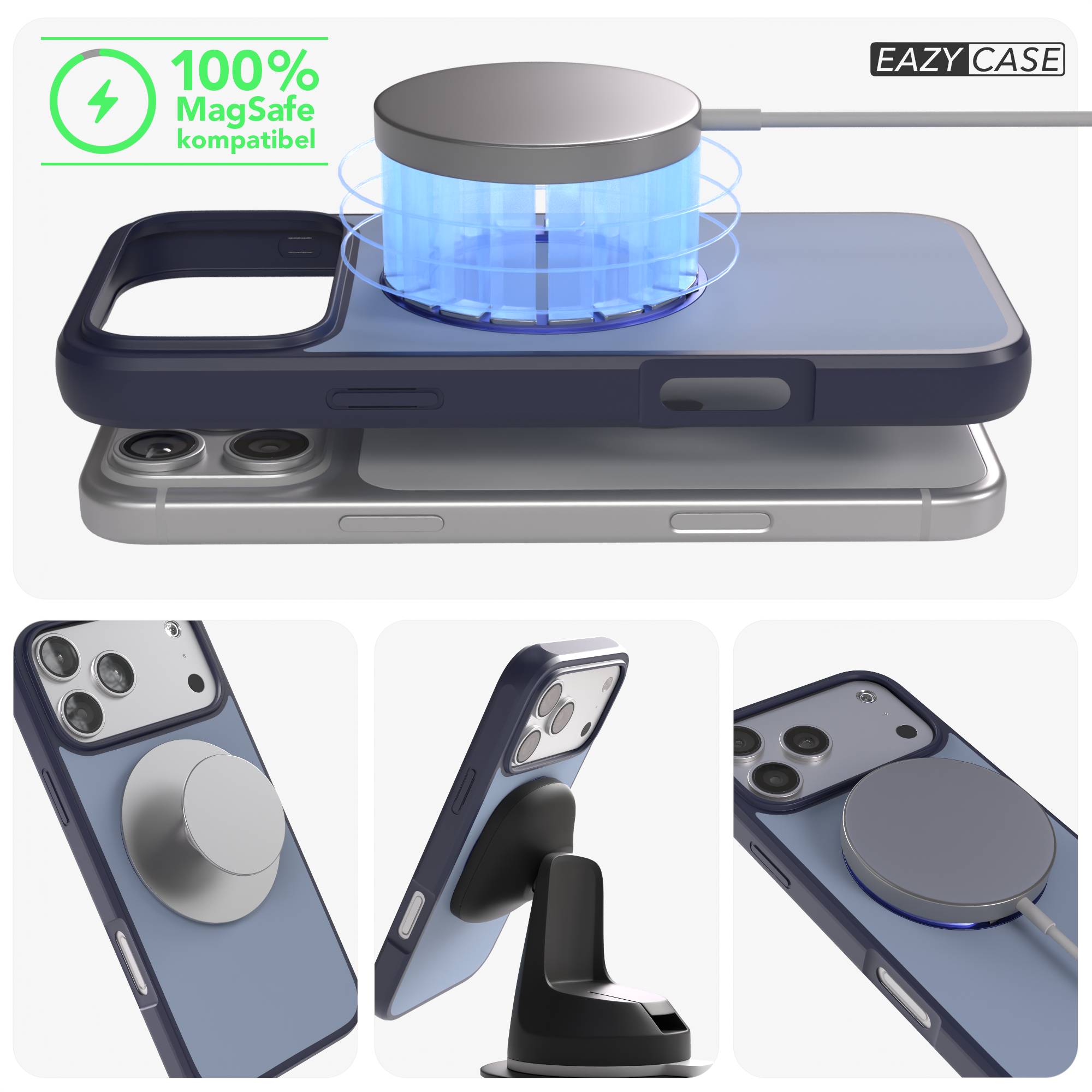 iPhone 17 Pro Max Outdoor Hülle + drehbarer Ring mit MagSafe