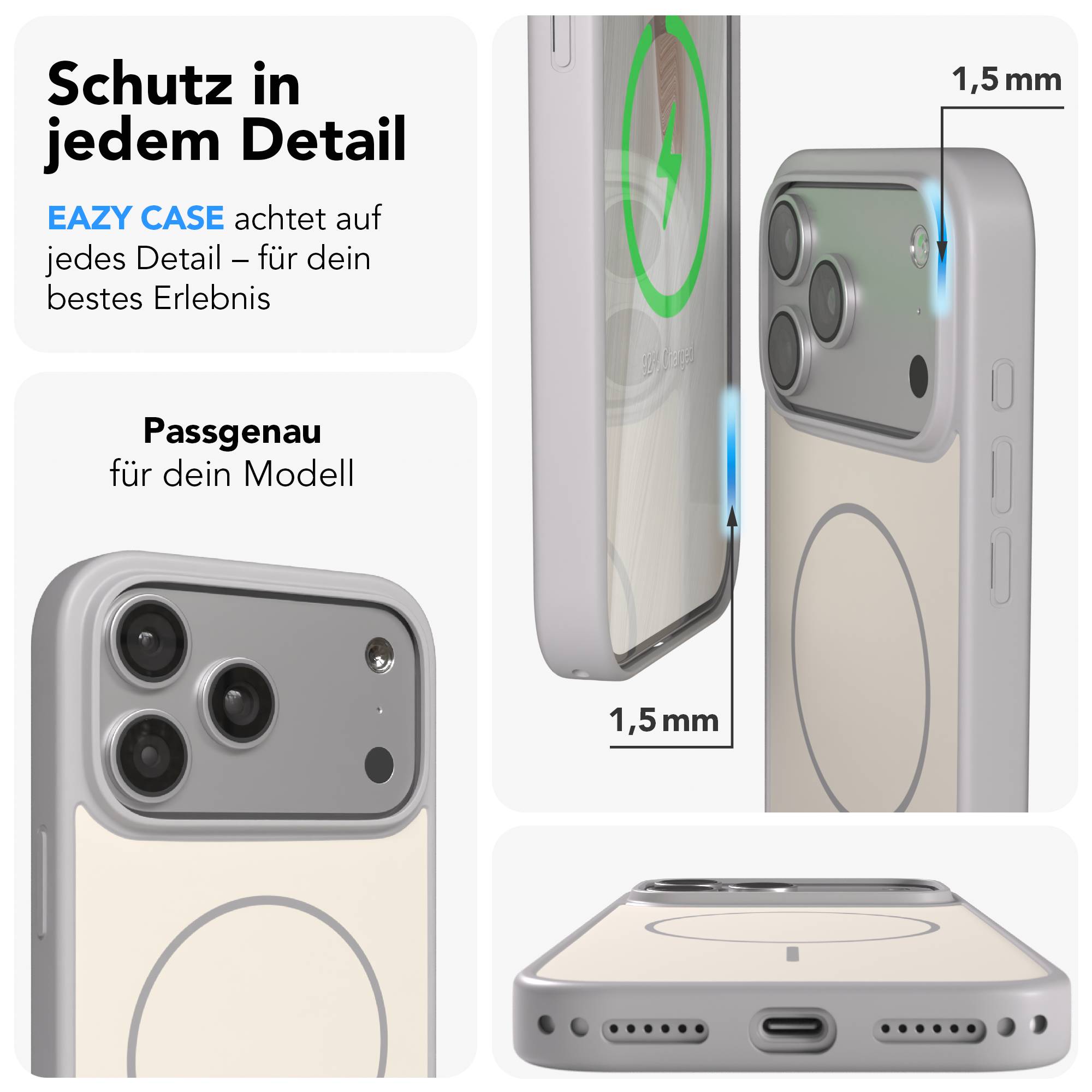 iPhone 17 Pro Max Outdoor Hülle mit minimal MagSafe