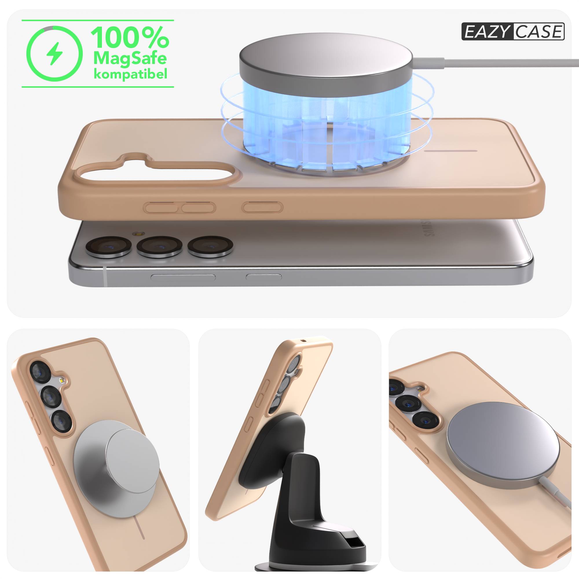 Samsung Galaxy S25 Bumper Hülle mit MagSafe Magnetring