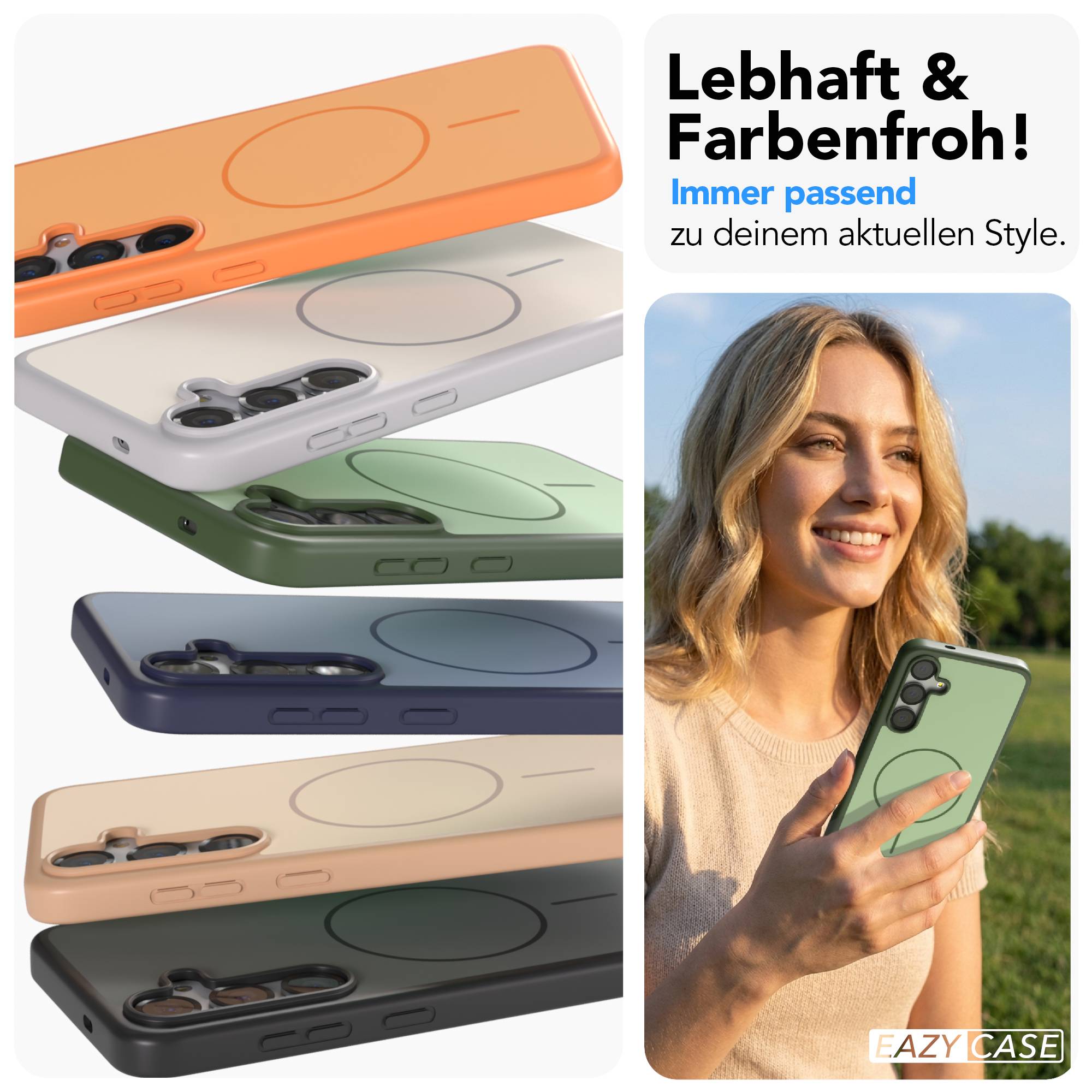 Samsung Galaxy S25 Plus Outdoor Bumper Hülle mit MagSafe Magnetring
