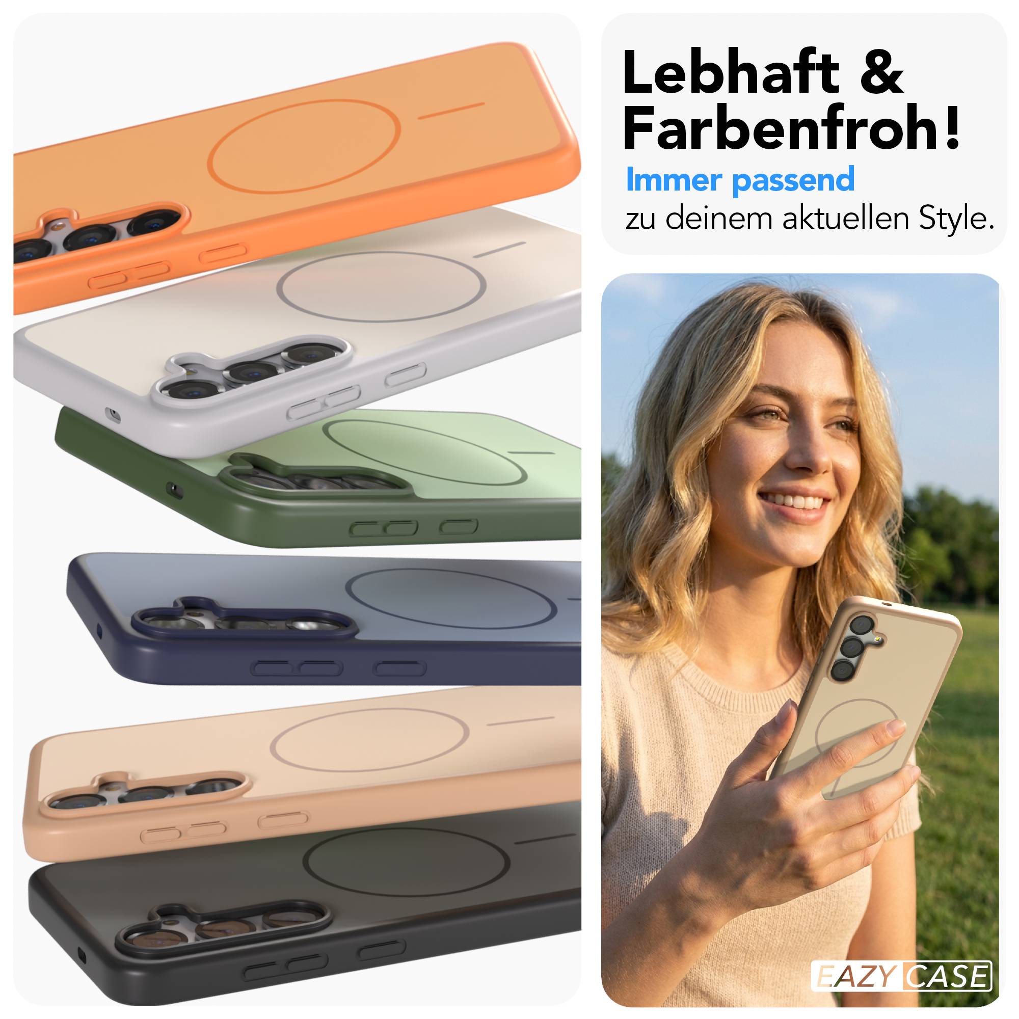 Samsung Galaxy S25 Plus Outdoor Bumper Hülle mit MagSafe Magnetring