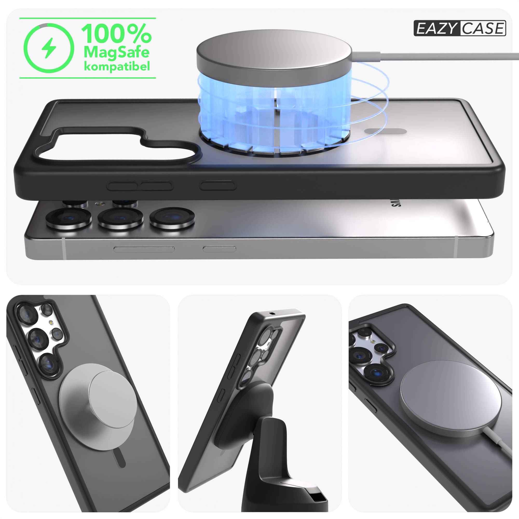 Samsung Galaxy S25 Ultra Bumper Hülle mit MagSafe Magnetring