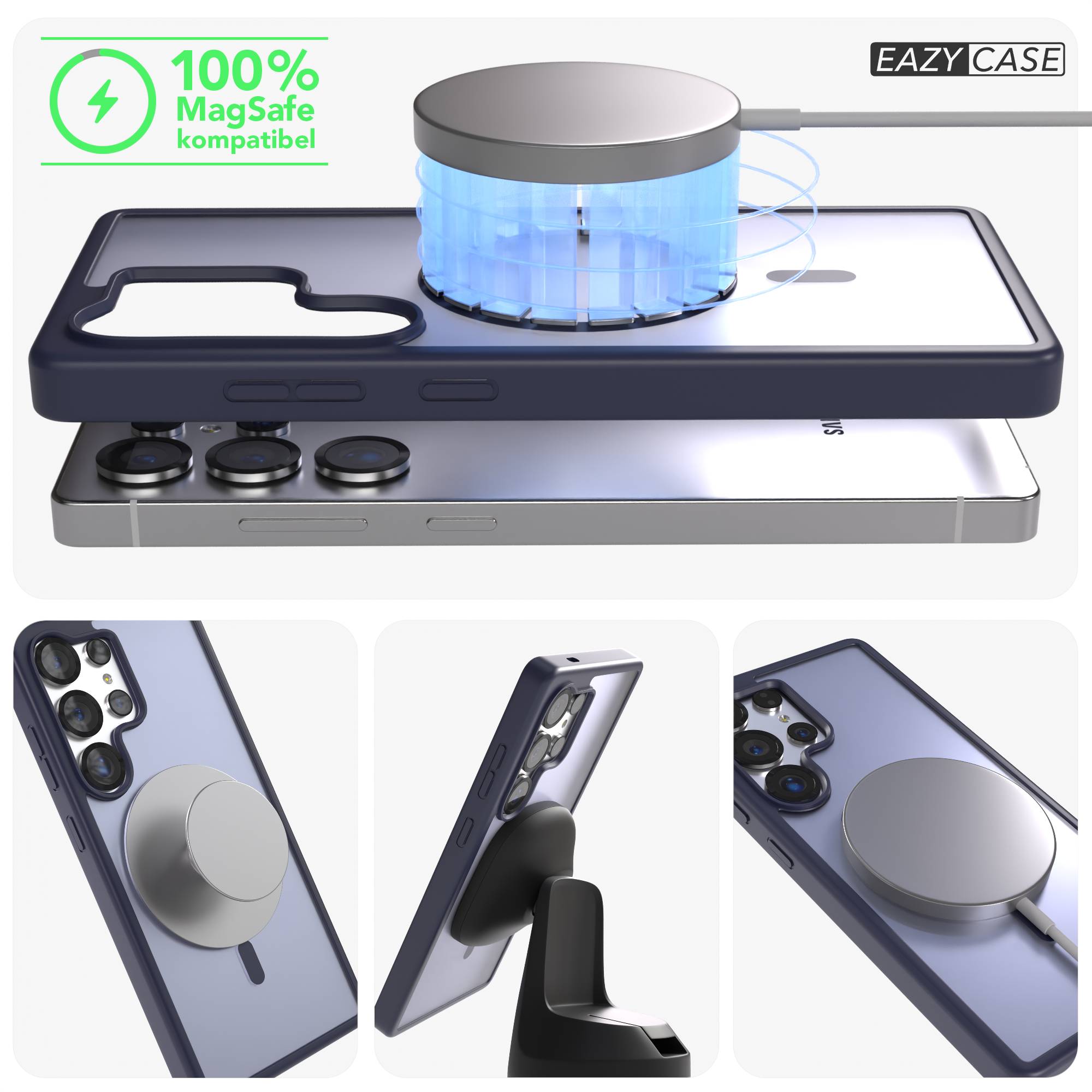 Samsung Galaxy S25 Ultra Bumper Hülle mit MagSafe Magnetring