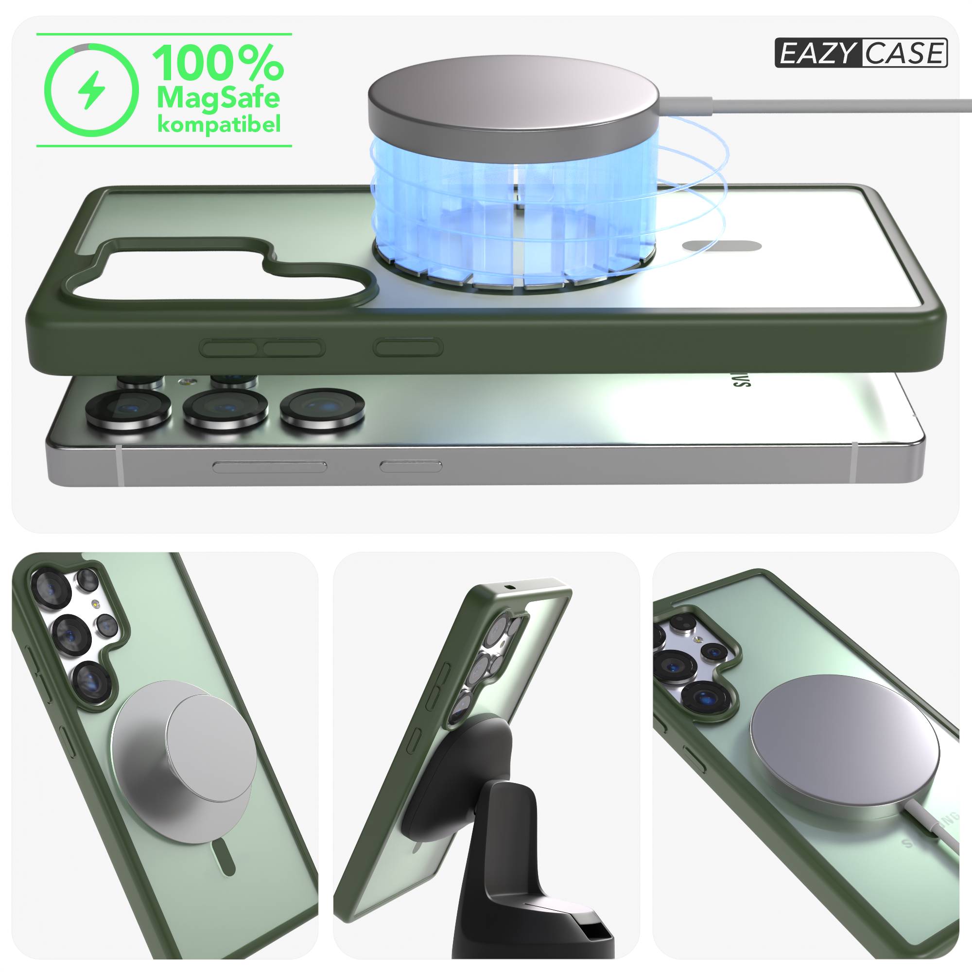 Samsung Galaxy S25 Ultra Bumper Hülle mit MagSafe Magnetring