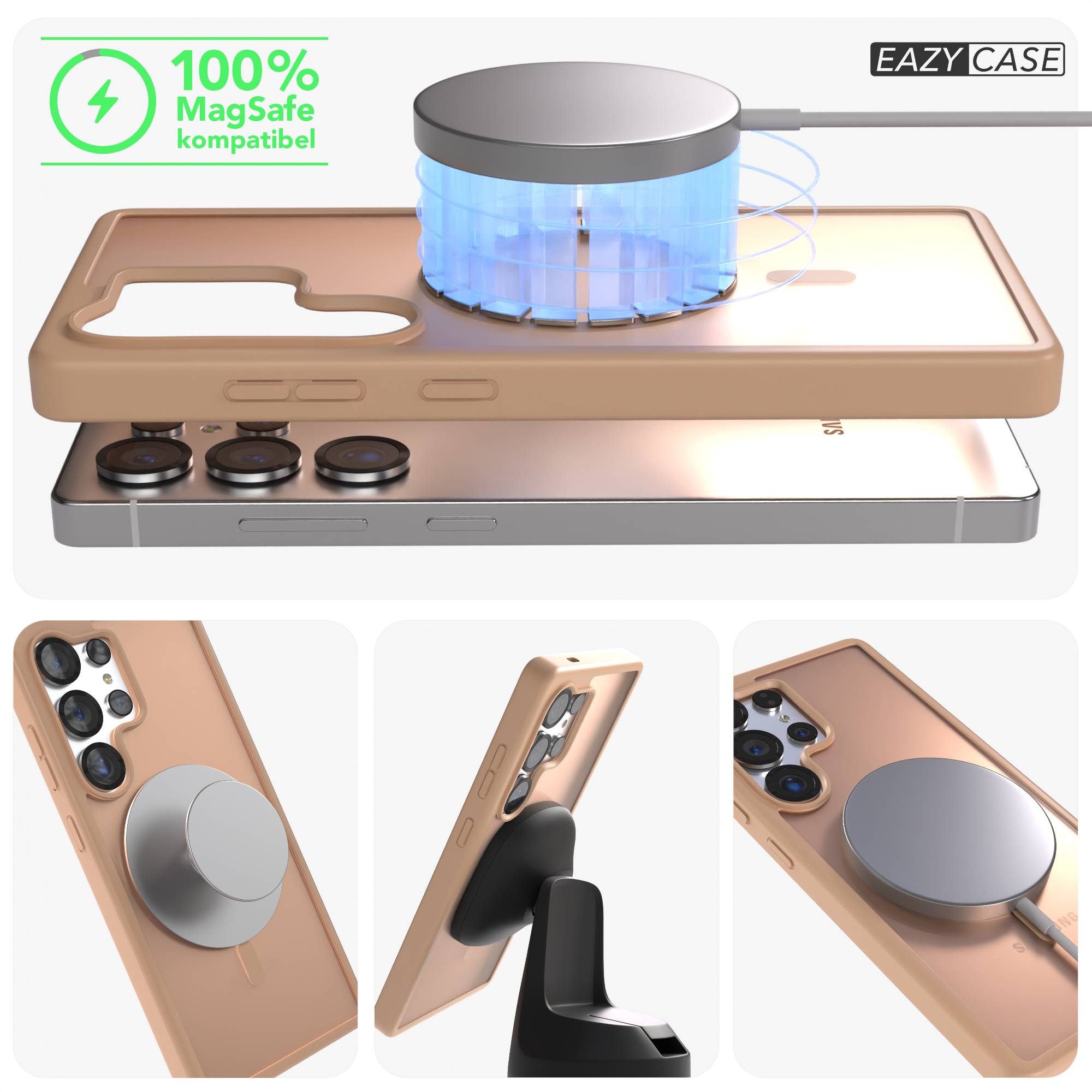 Samsung Galaxy S25 Ultra Bumper Hülle mit MagSafe Magnetring