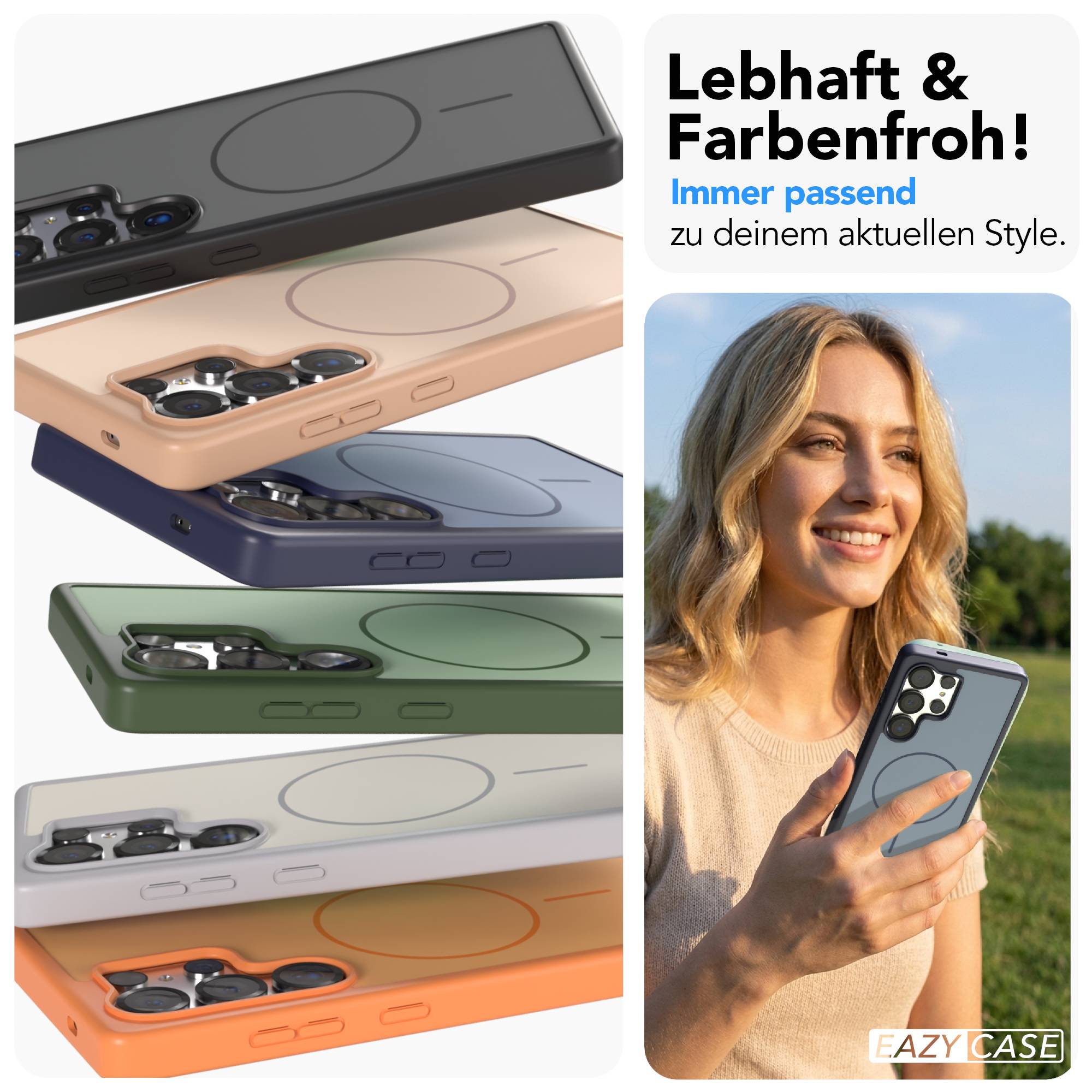 Samsung Galaxy S25 Ultra Bumper Hülle mit MagSafe Outdoor Case