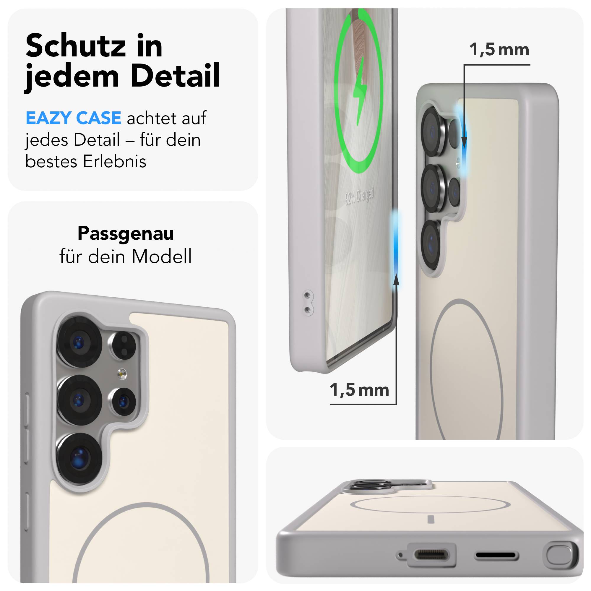 Samsung Galaxy S25 Ultra Bumper Hülle mit MagSafe Outdoor Case