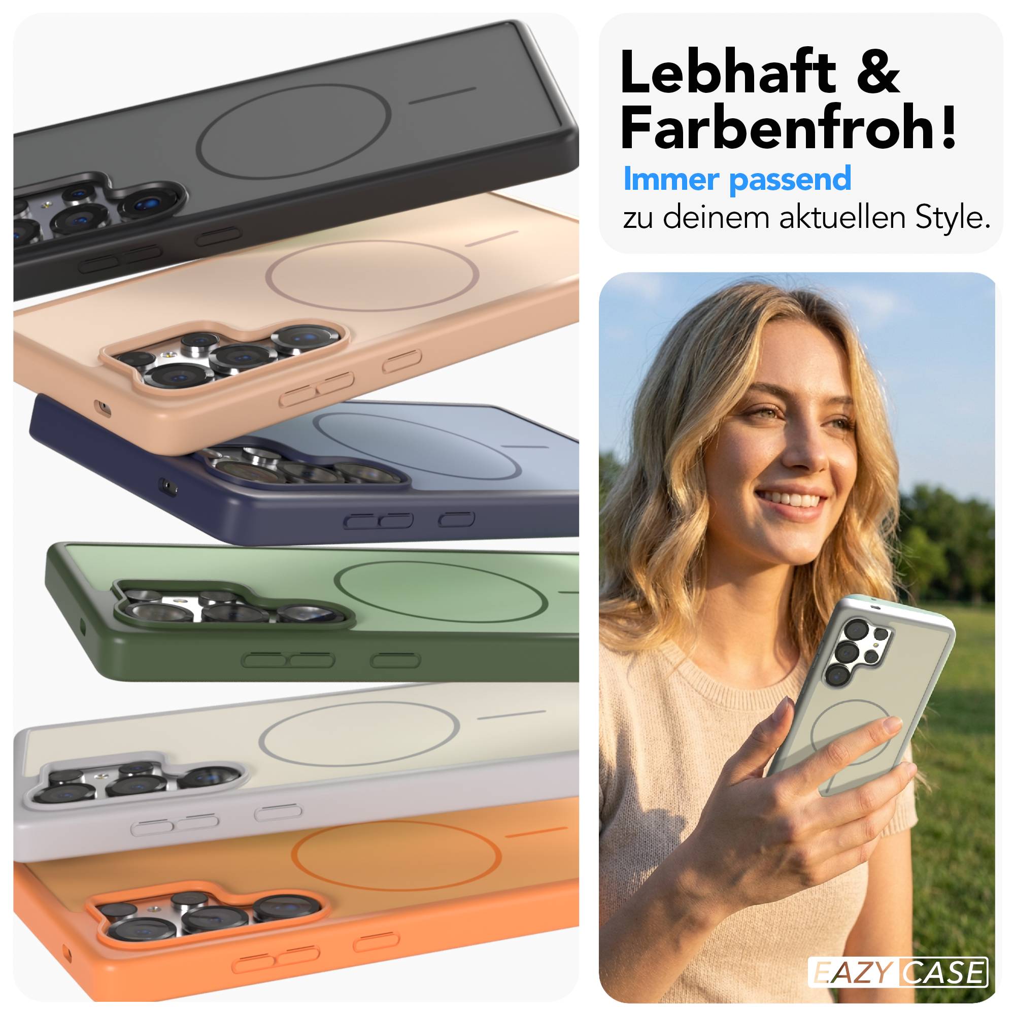 Samsung Galaxy S25 Ultra Bumper Hülle mit MagSafe Outdoor Case