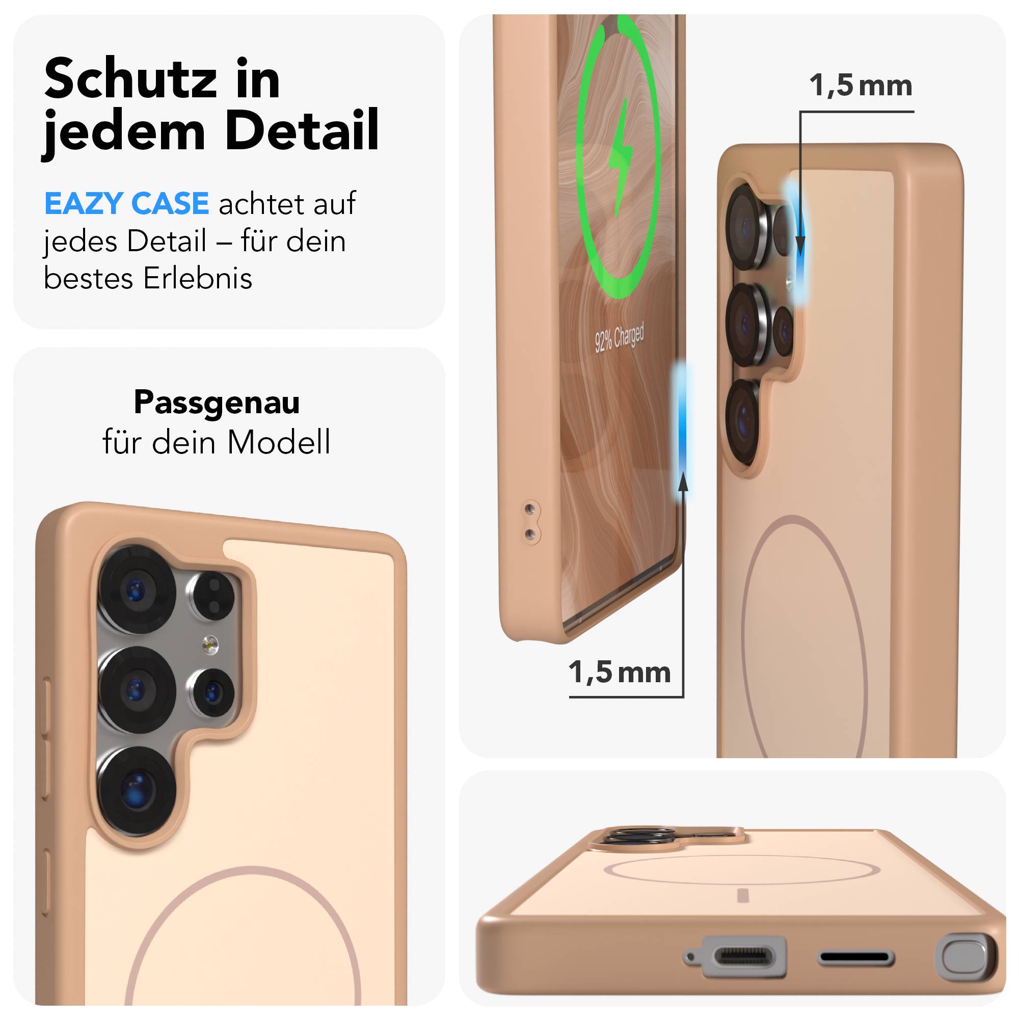 Samsung Galaxy S25 Ultra Bumper Hülle mit MagSafe Outdoor Case