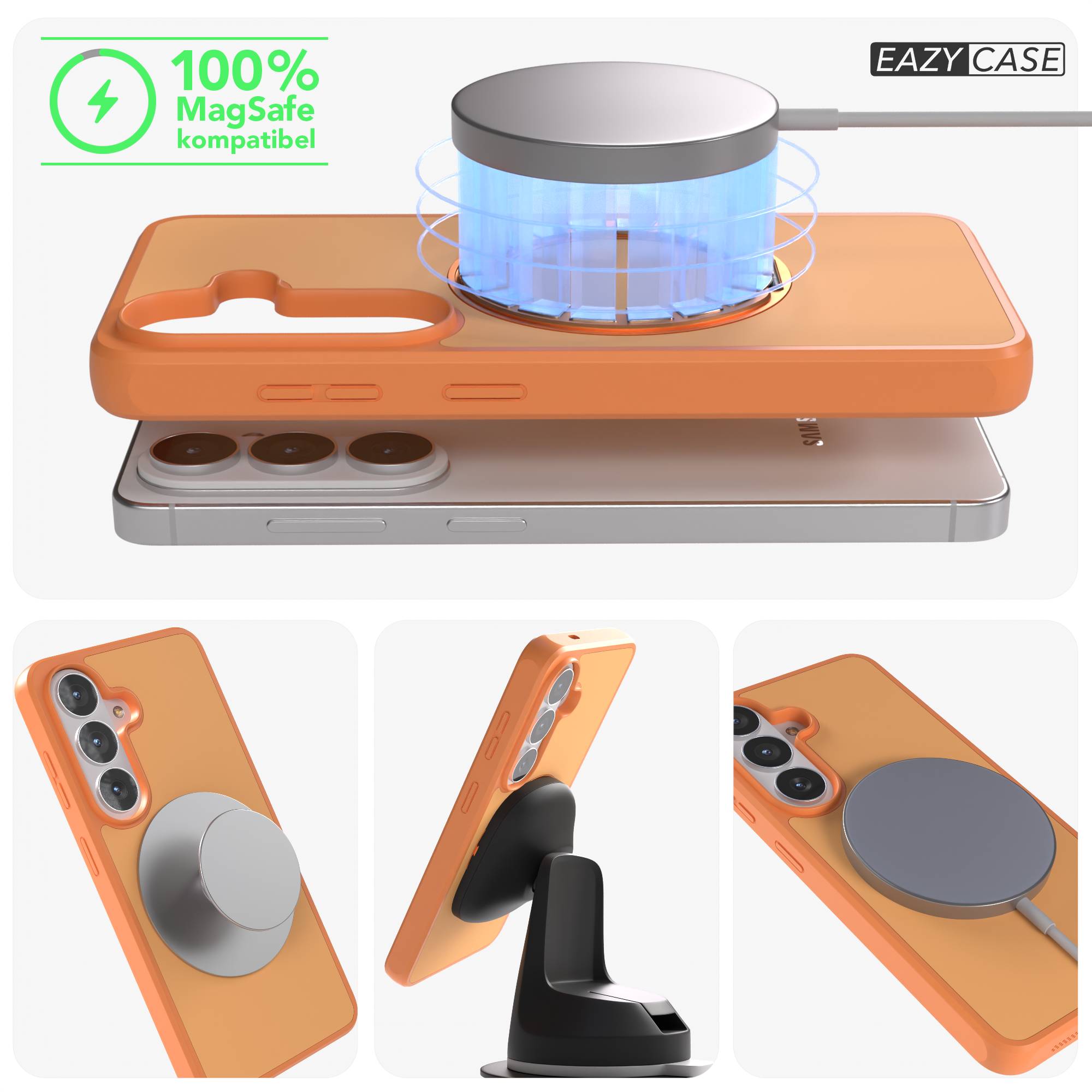 Samsung Galaxy S26 Bumper Hülle mit drehbarem Ring und MagSafe Funktion