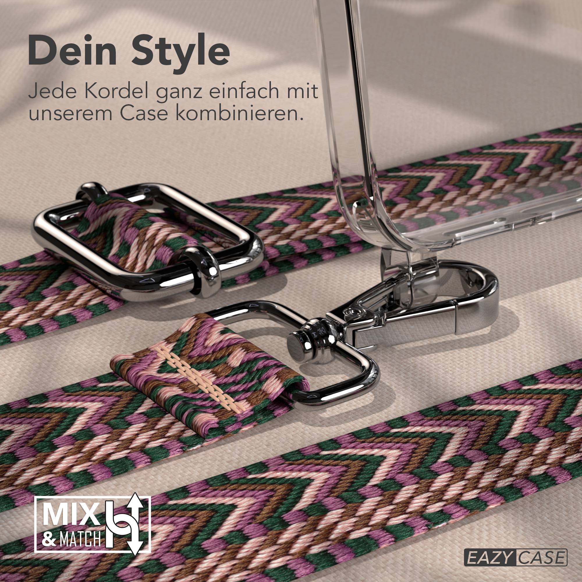 Samsung Galaxy S25 FE Handykette mit verstellbarem Boho Band Set