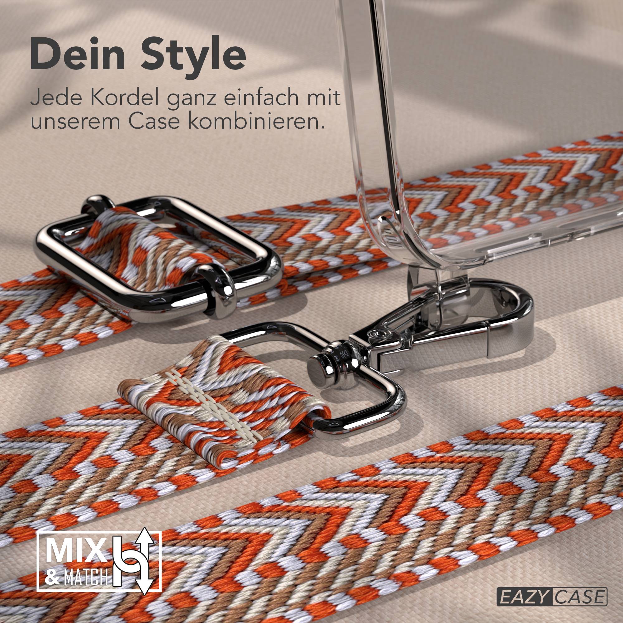 Samsung Galaxy S25 FE Handykette mit verstellbarem Boho Band Set