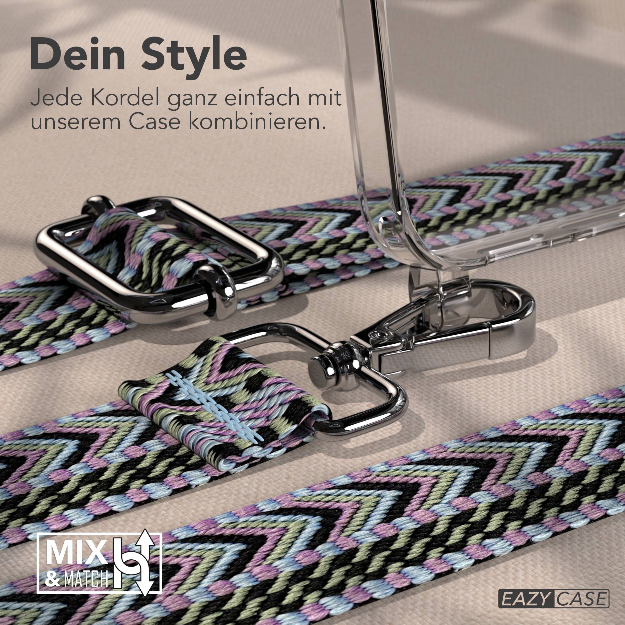 Samsung Galaxy S25 FE Handykette mit verstellbarem Boho Band Set