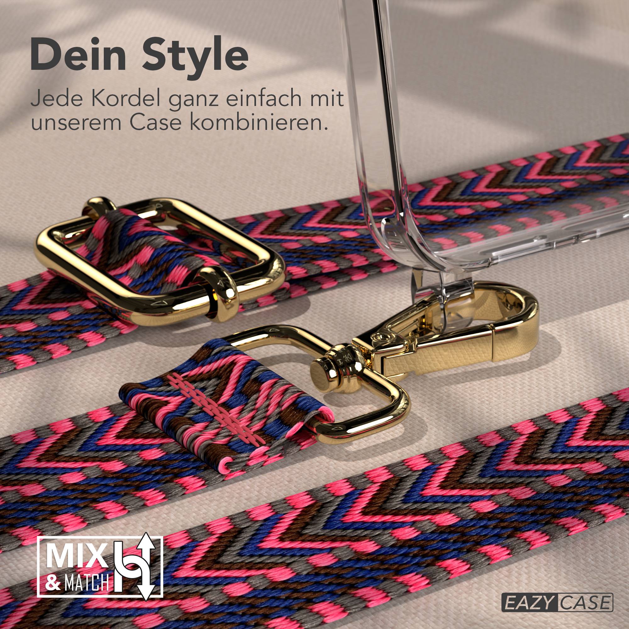 Samsung Galaxy S25 FE Handykette mit verstellbarem Boho Band Set
