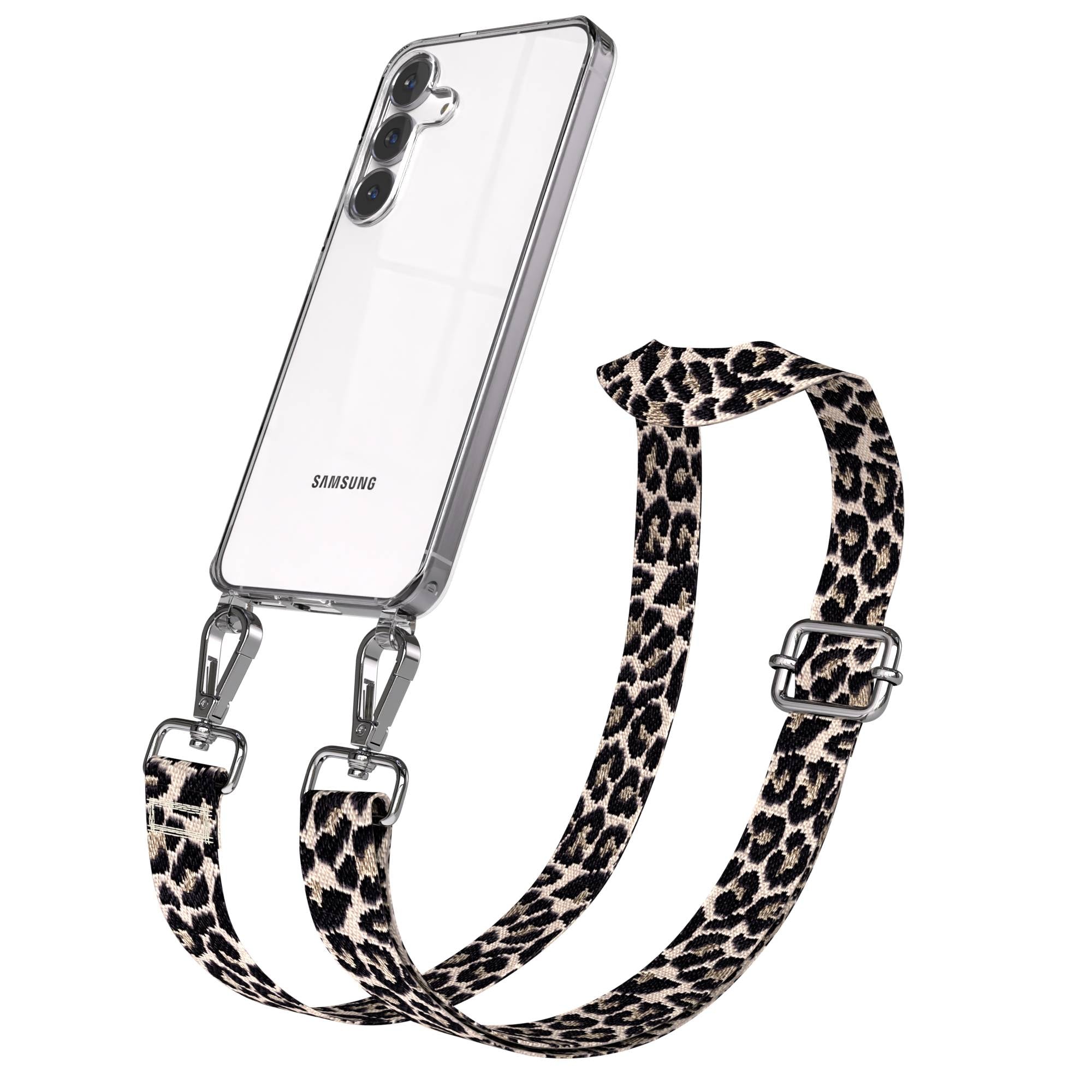 Samsung Galaxy S25 FE Handykette mit verstellbarem Boho Band Set