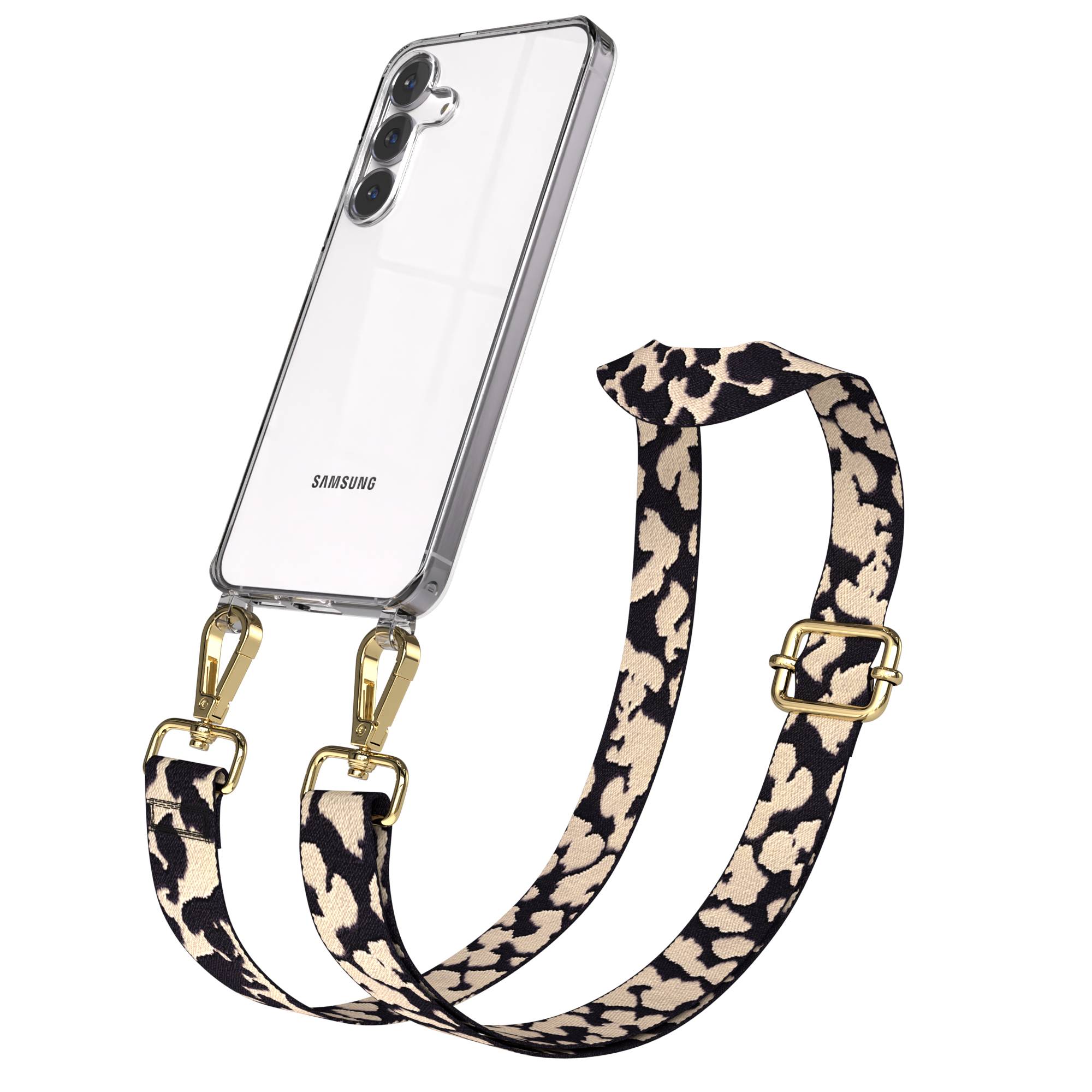 Samsung Galaxy S25 FE Handykette mit verstellbarem Boho Band Set