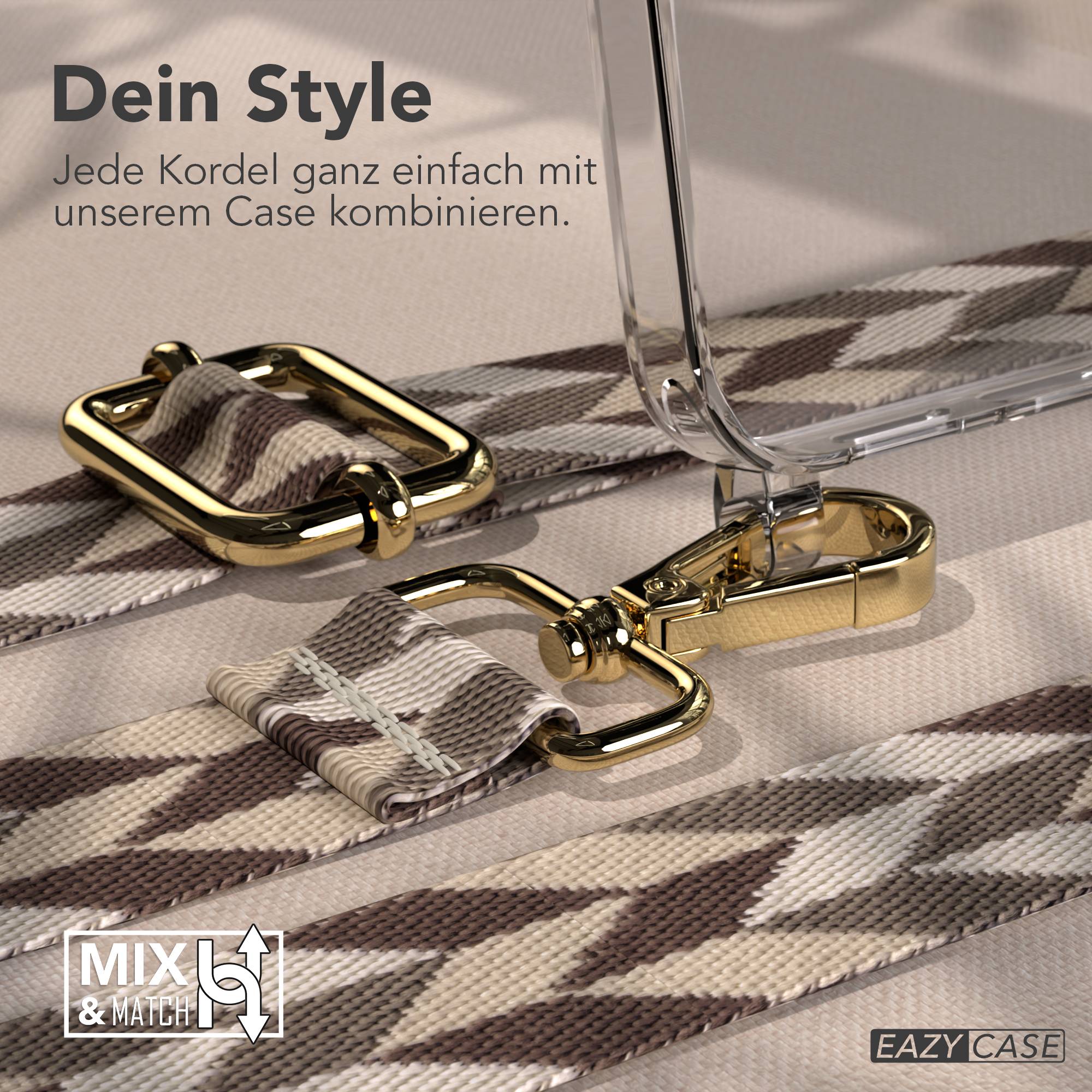 Samsung Galaxy S25 FE Handykette mit verstellbarem Boho Band Set