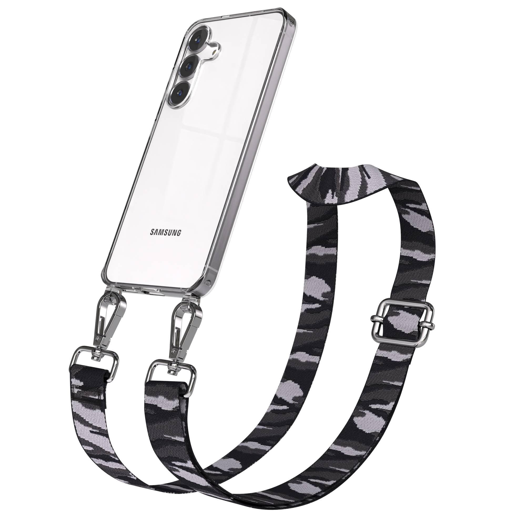 Samsung Galaxy S25 FE Handykette mit verstellbarem Boho Band Set