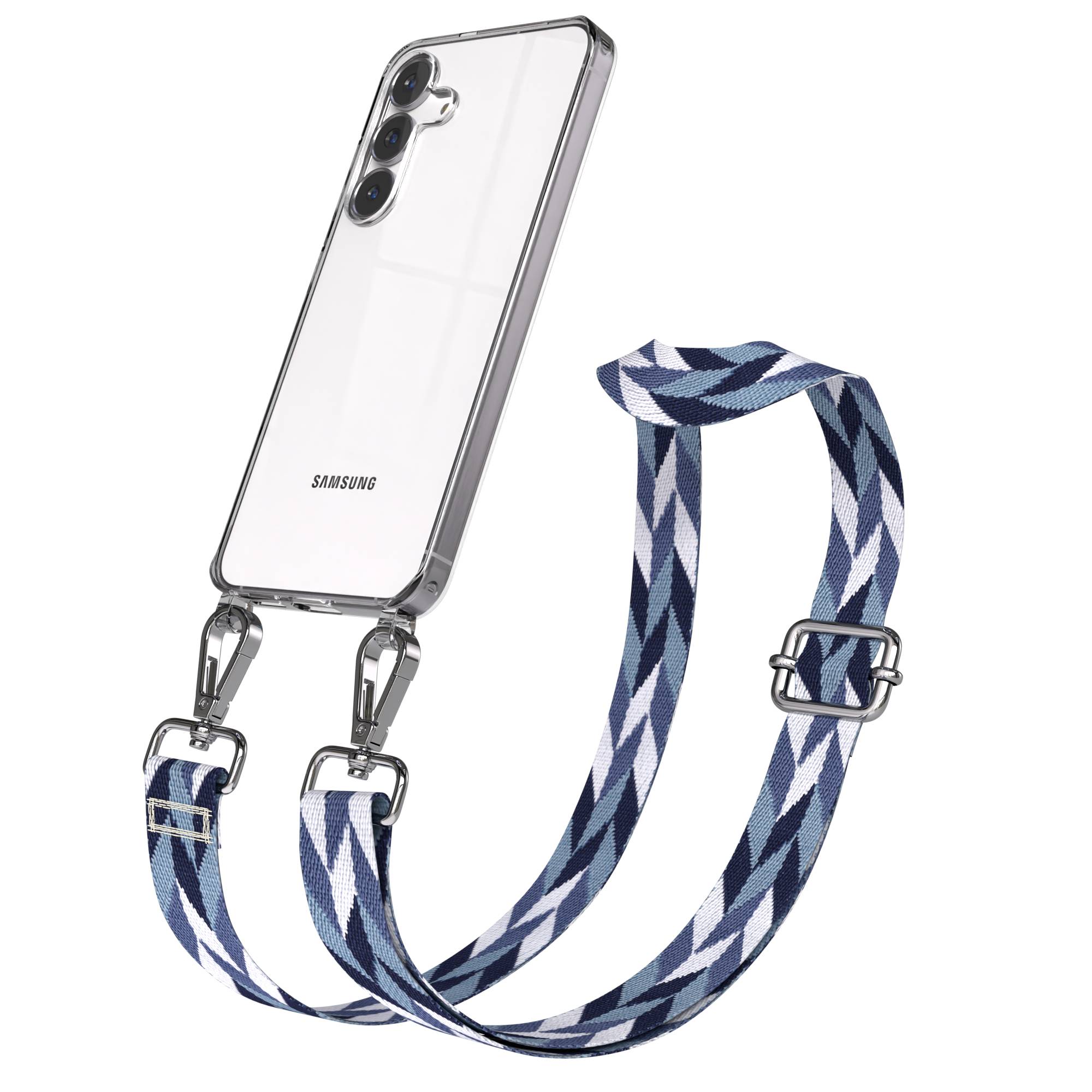 Samsung Galaxy S25 FE Handykette mit verstellbarem Boho Band Set
