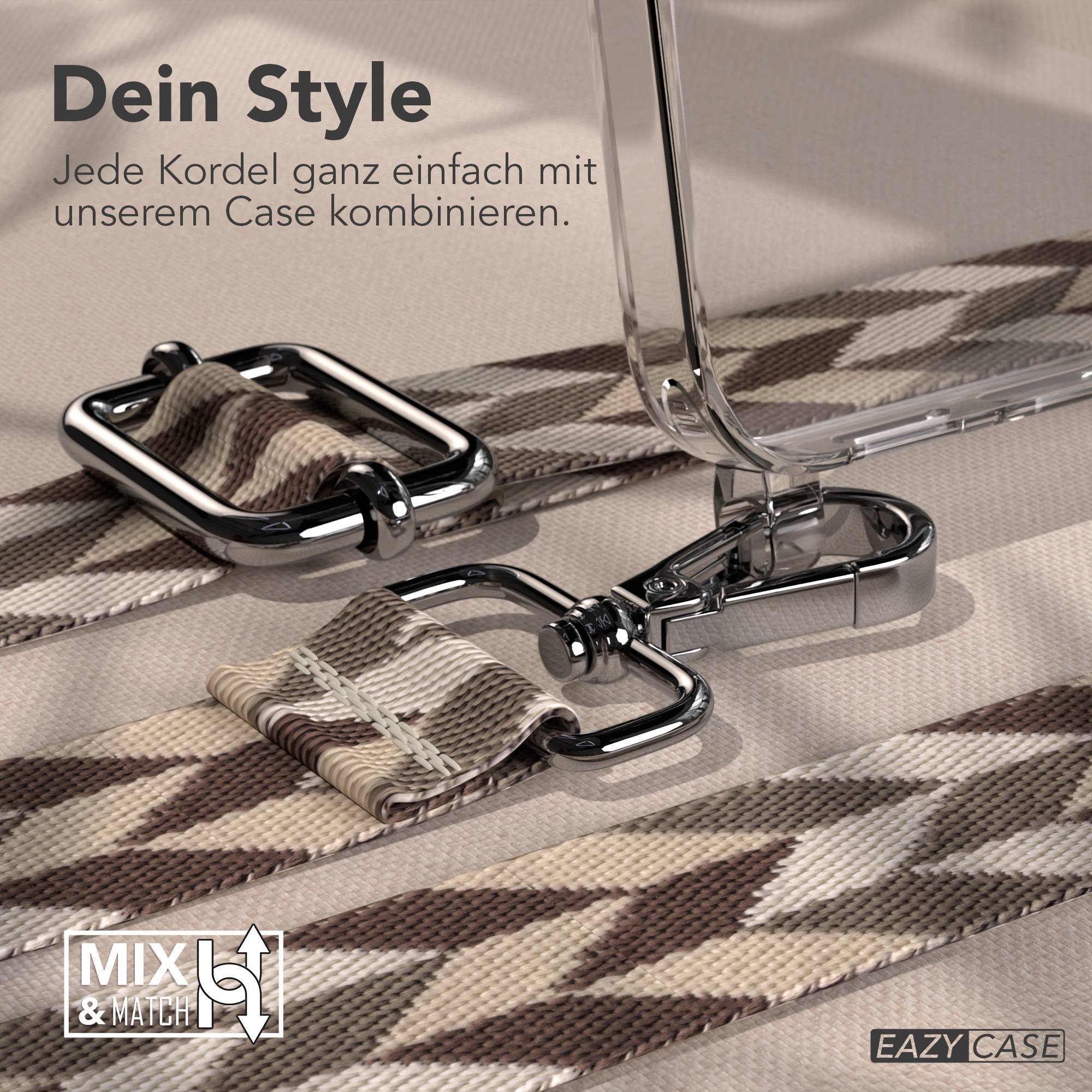 Samsung Galaxy S25 FE Handykette mit verstellbarem Boho Band Set