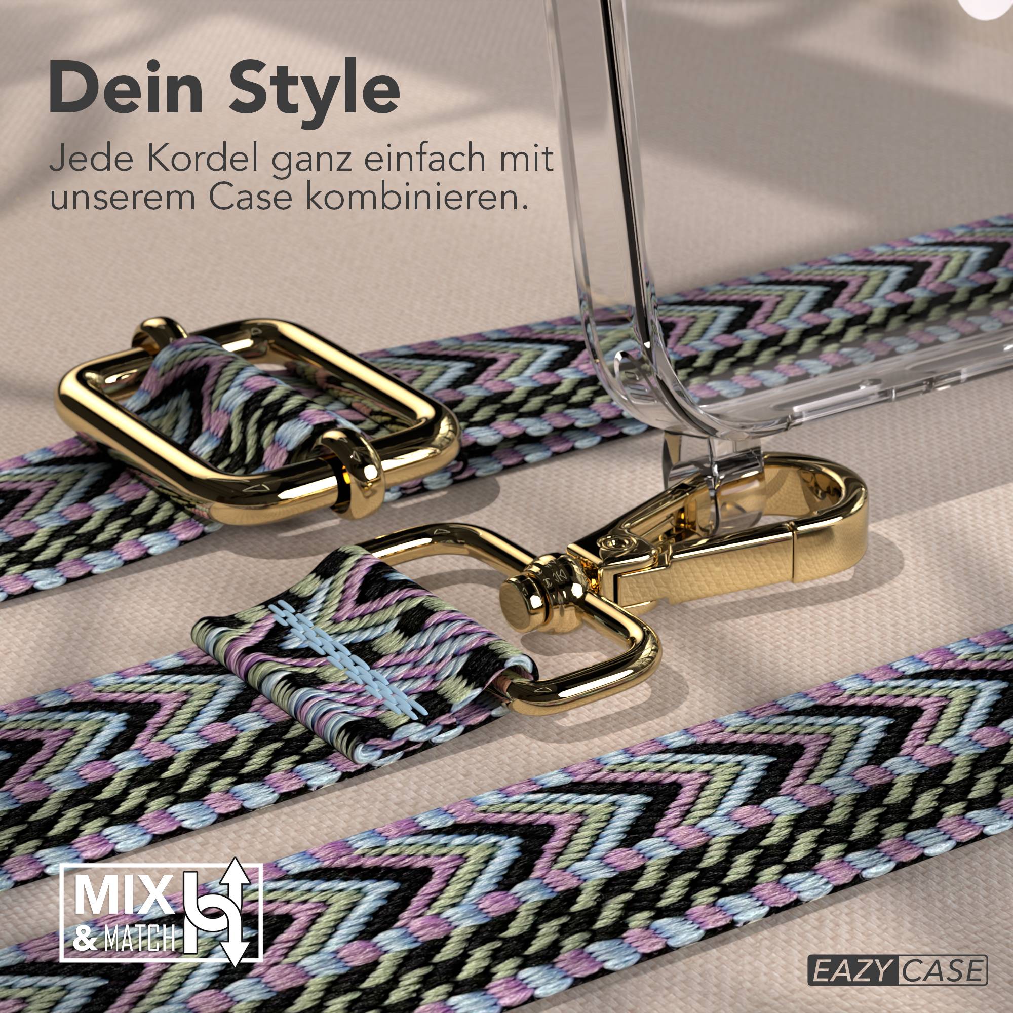 Samsung Galaxy S25 FE Handykette MagSafe mit Boho Band verstellbar