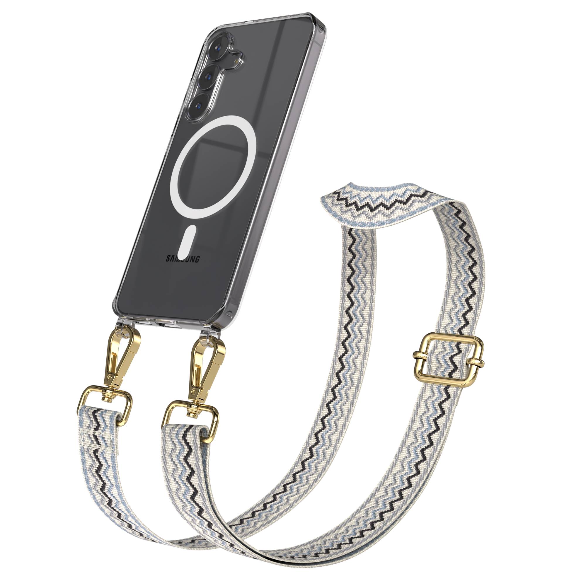 Samsung Galaxy S25 FE Handykette MagSafe mit Boho Band verstellbar