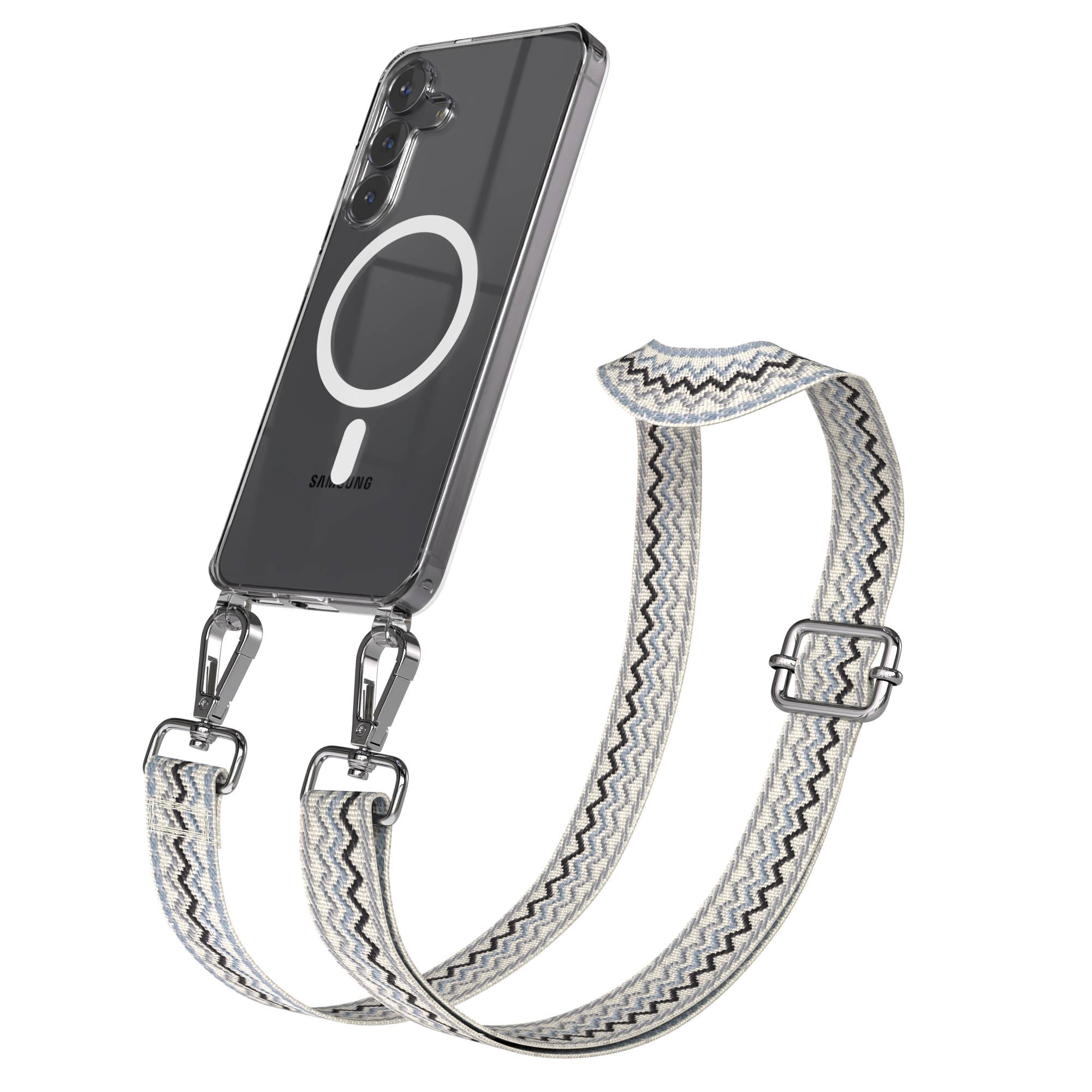 Samsung Galaxy S25 FE Handykette MagSafe mit Boho Band verstellbar