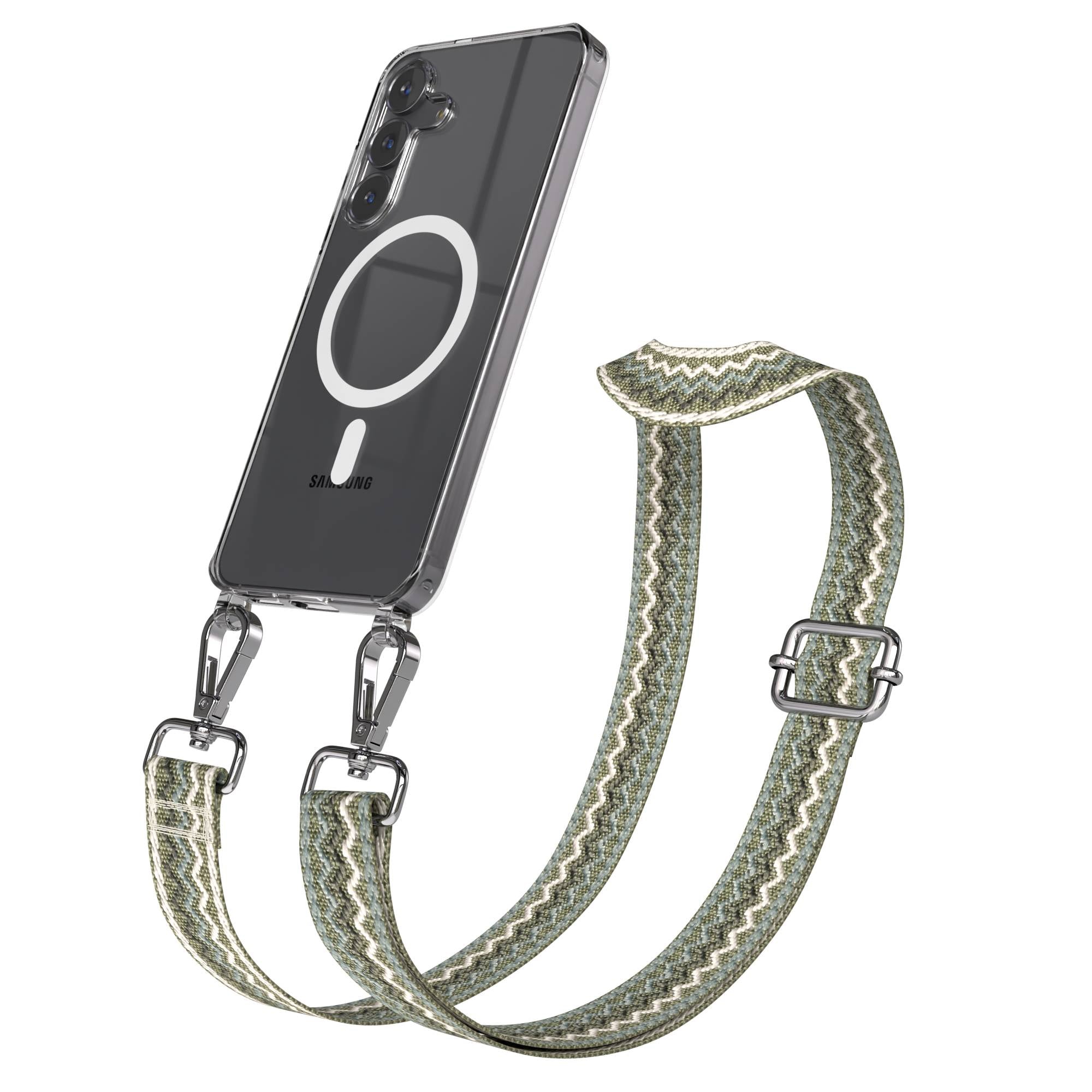 Samsung Galaxy S25 FE Handykette MagSafe mit Boho Band verstellbar