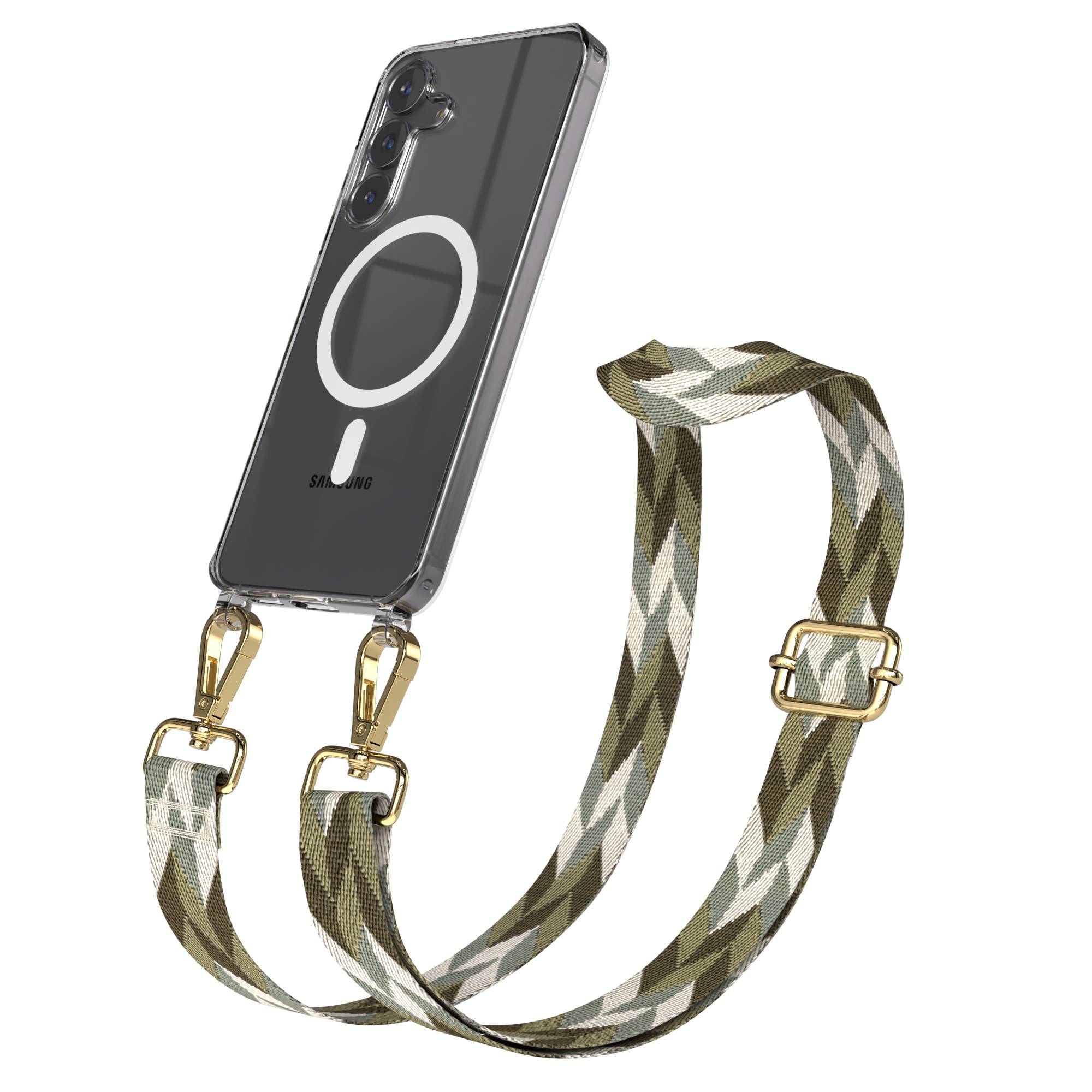 Samsung Galaxy S25 FE Handykette MagSafe mit verstellbarem Boho Band