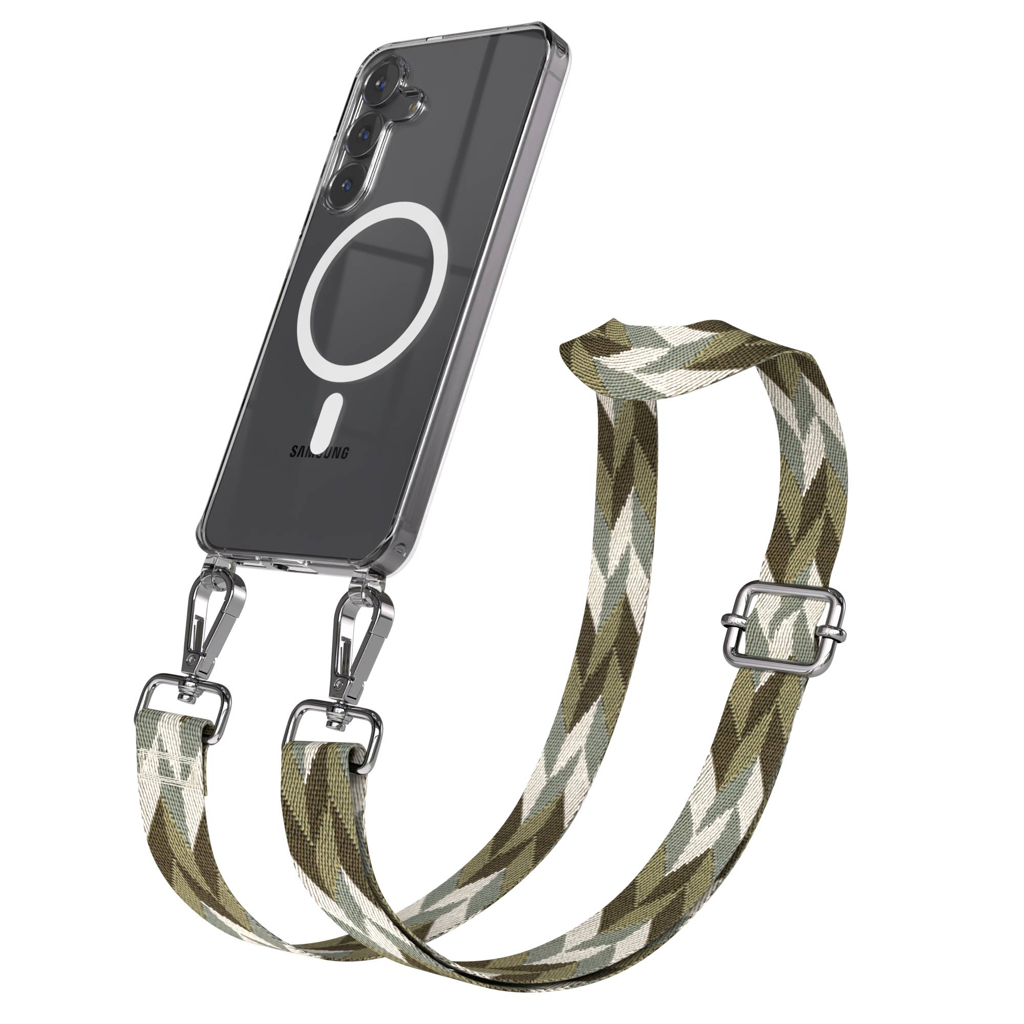Samsung Galaxy S25 FE Handykette MagSafe mit verstellbarem Boho Band