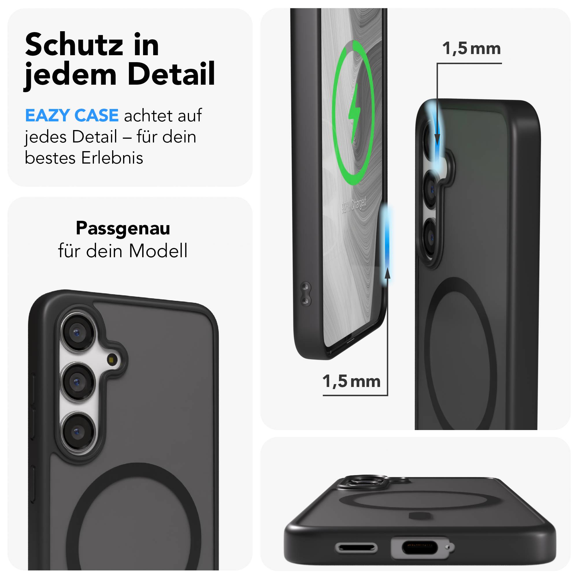 Samsung Galaxy S24 Outdoor Bumper Hülle mit MagSafe Funktion