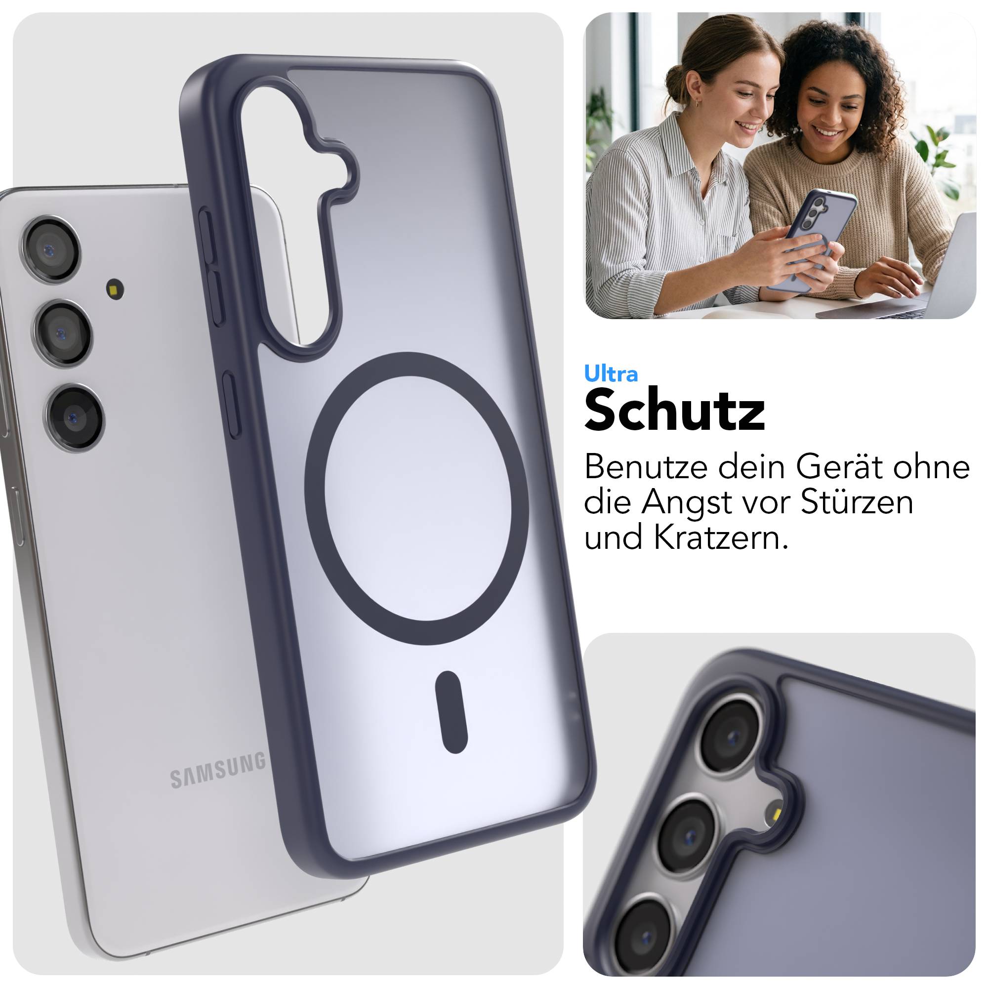 Samsung Galaxy S24 Outdoor Bumper Hülle mit MagSafe Funktion