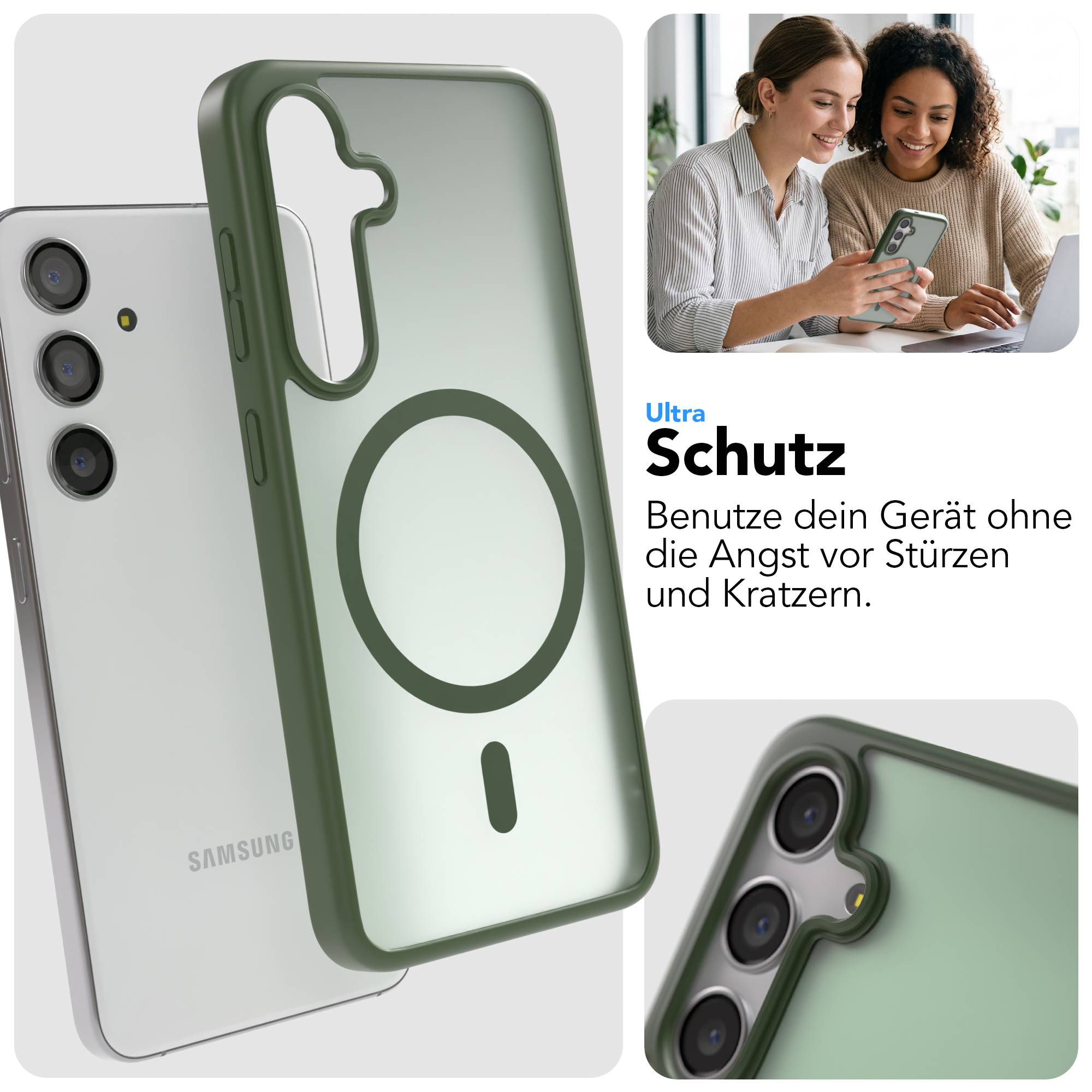 Samsung Galaxy S24 Outdoor Bumper Hülle mit MagSafe Funktion