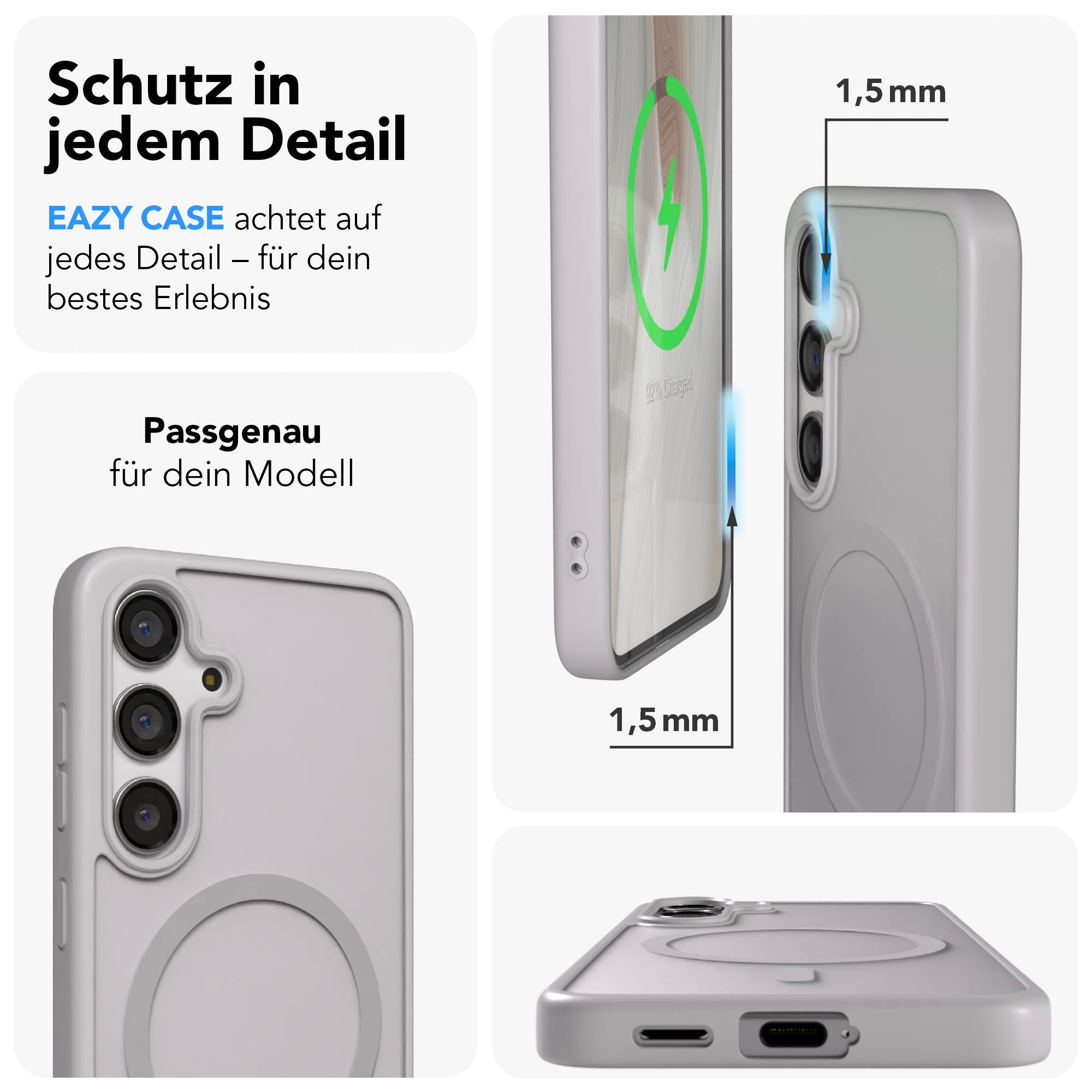 Samsung Galaxy S24 Outdoor Bumper Hülle mit MagSafe Funktion