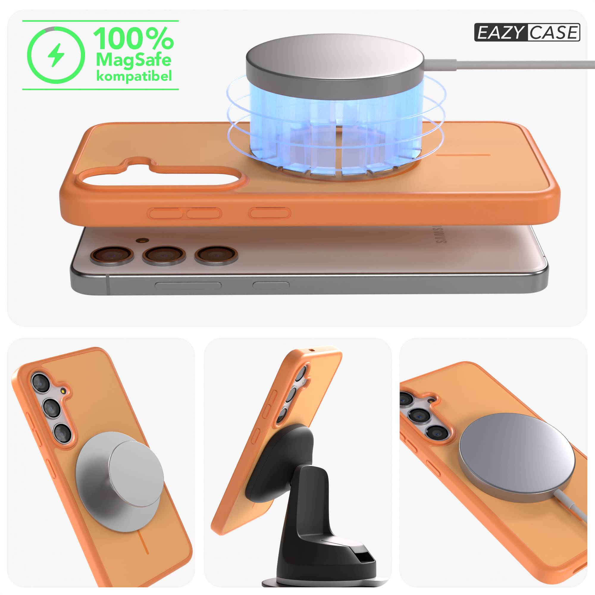 Samsung Galaxy S24 Bumper Hülle mit MagSafe Magnetring Outdoor